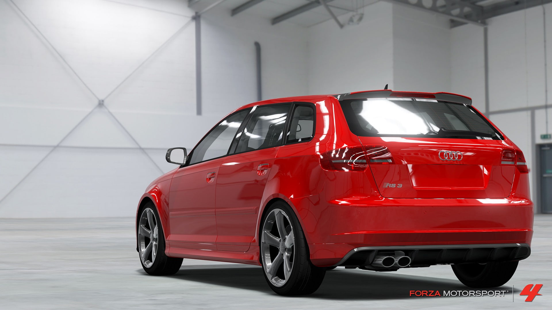 coupe, motorsport, 1080P, forza, red car, car, red, forza motorsport 4, HD Wallpaper