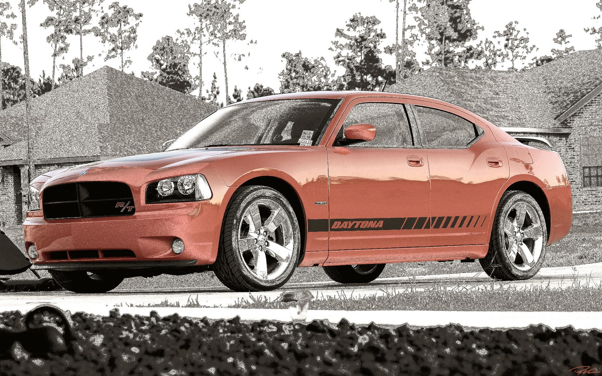 charger, cars, daytona, 1080P, hemi, dodge, HD Wallpaper
