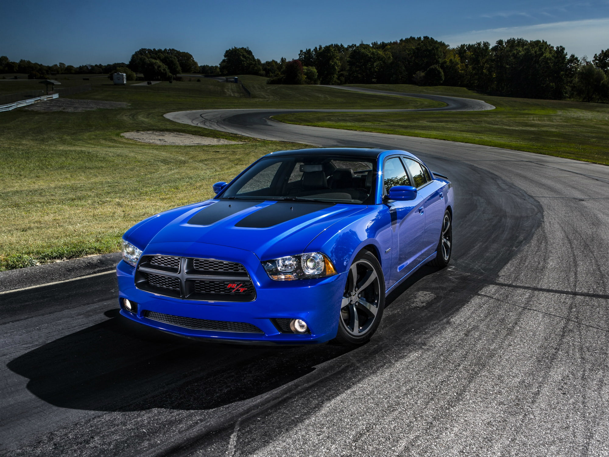 1080P, Muscle Car, Sedan, Daytona, Charger, Dodge, blue, trek, R/T, V-8, HD Wallpaper