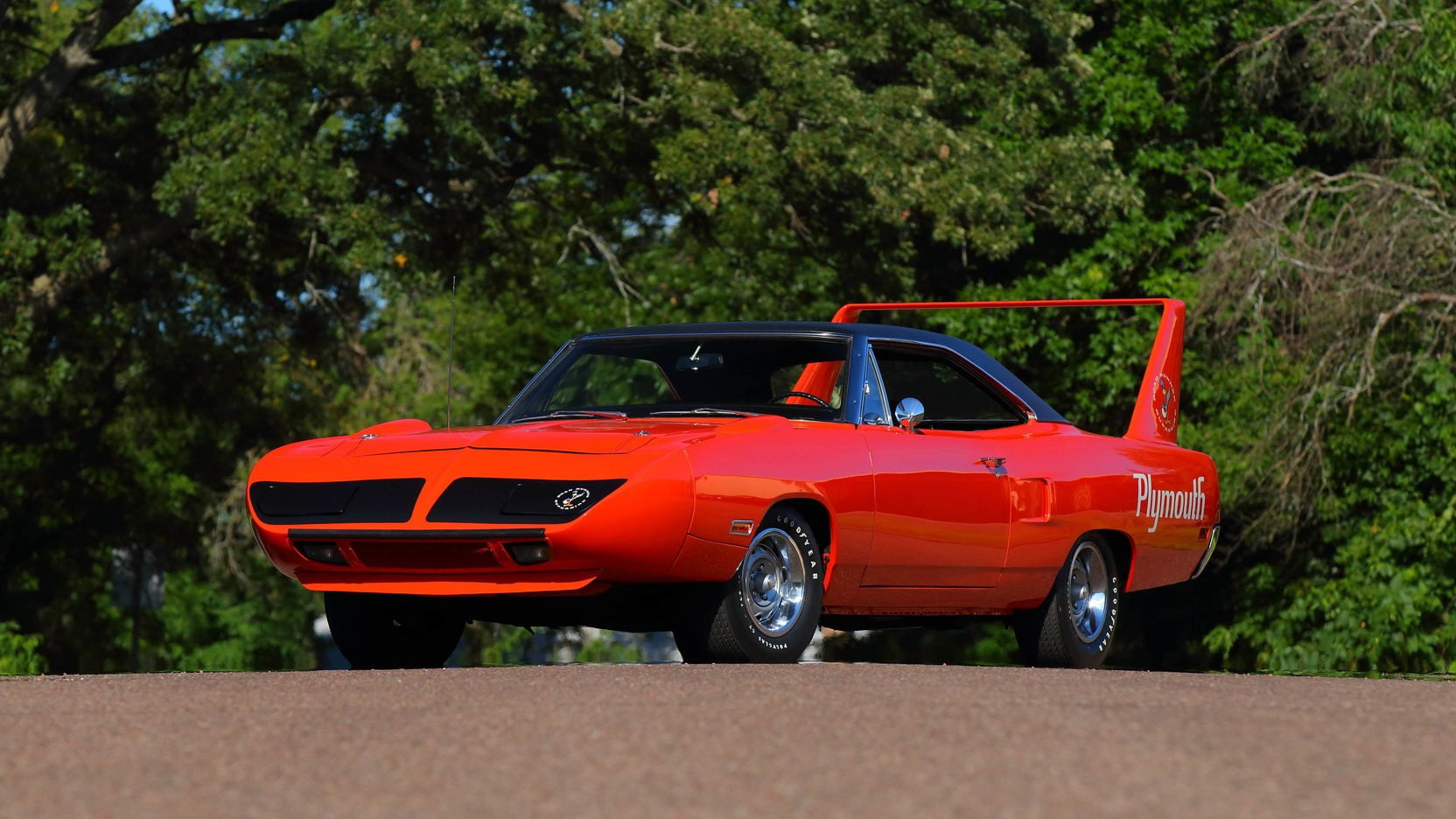 426, orange, hemi, superbird, cars, plymouth, 720P, 1970, HD Wallpaper