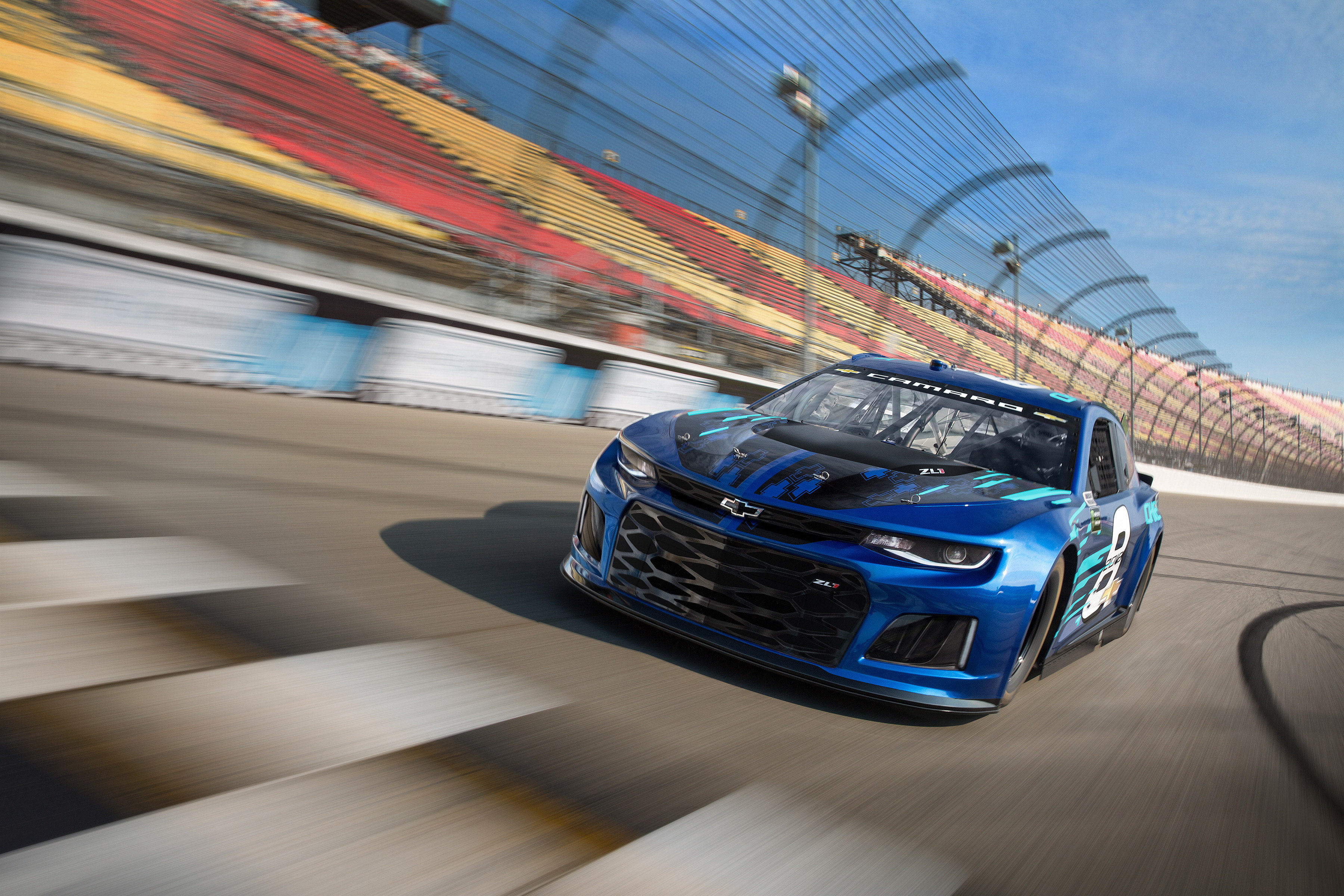 Chevrolet Camaro ZL1, 2017, 2K, 4K, NASCAR Race Car, HD Wallpaper