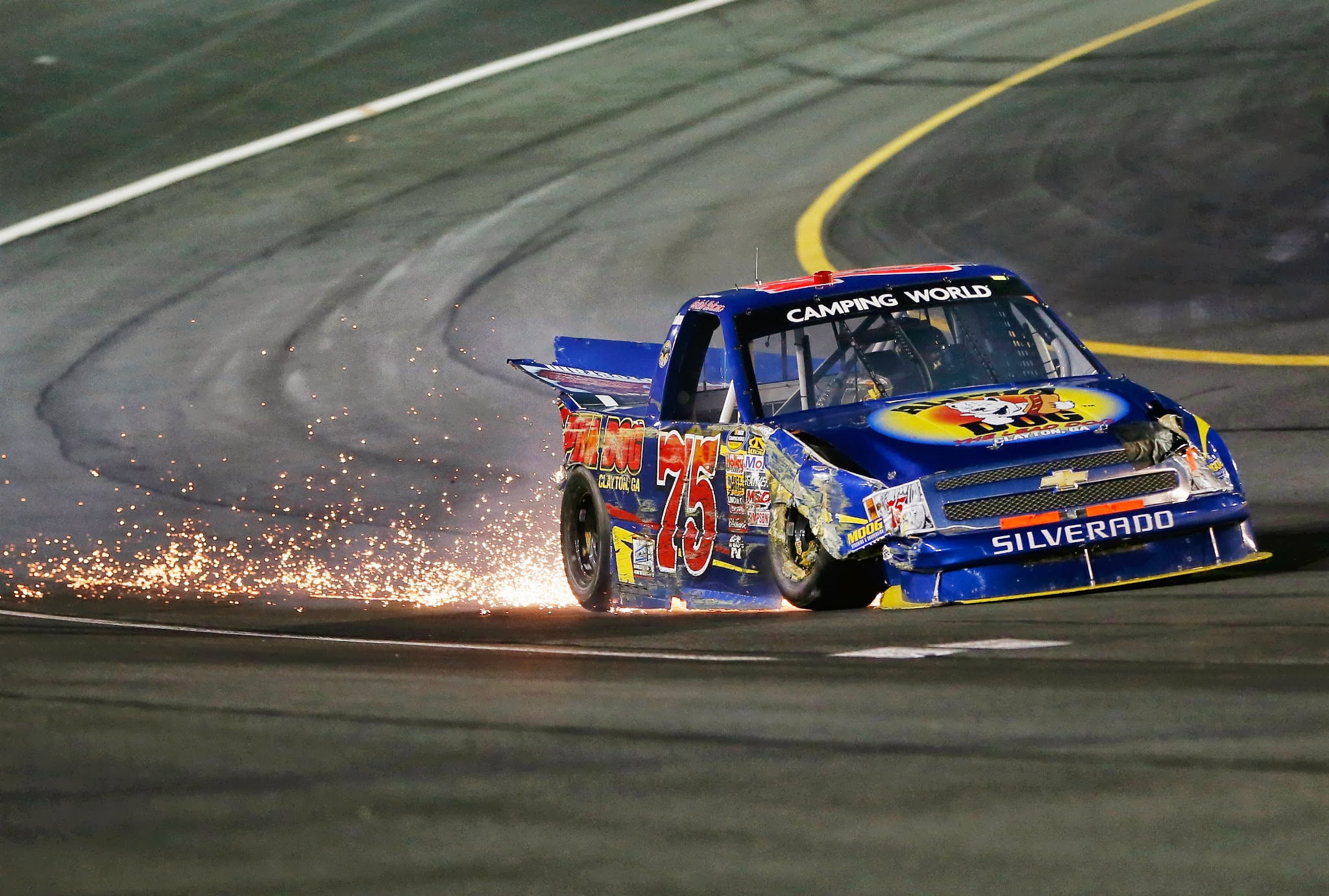racing, race, truck, 1080P, nascar, HD Wallpaper