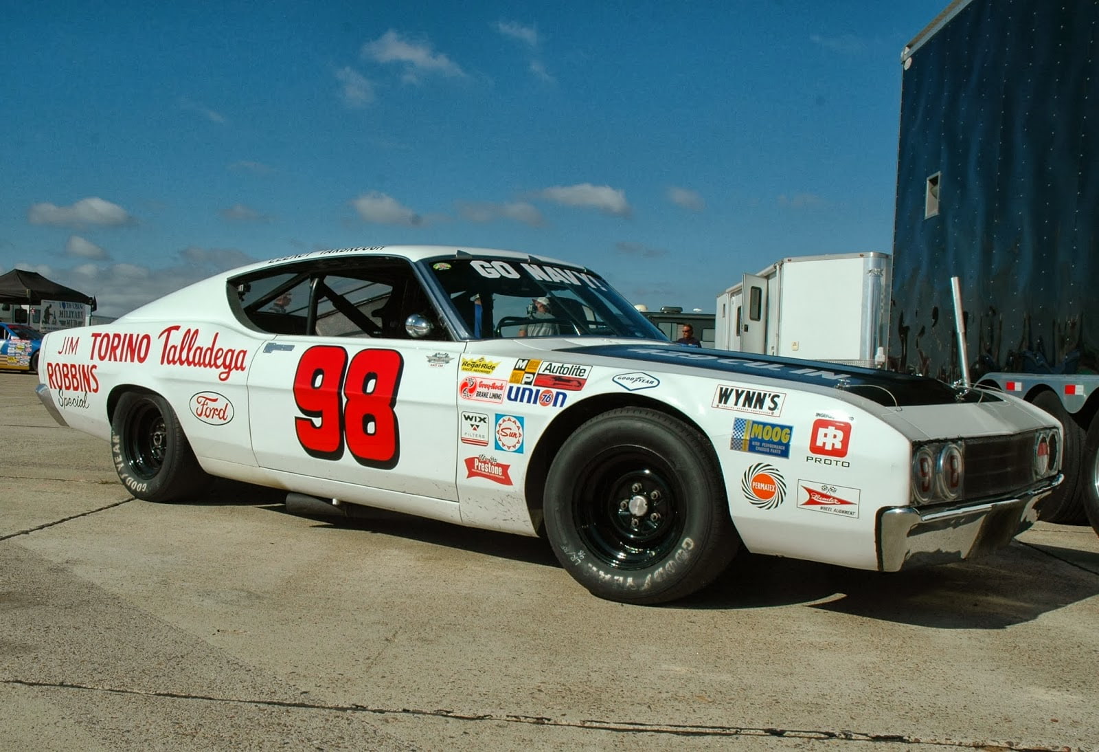 race, nascar, ford, racing, torino, 720P, HD Wallpaper