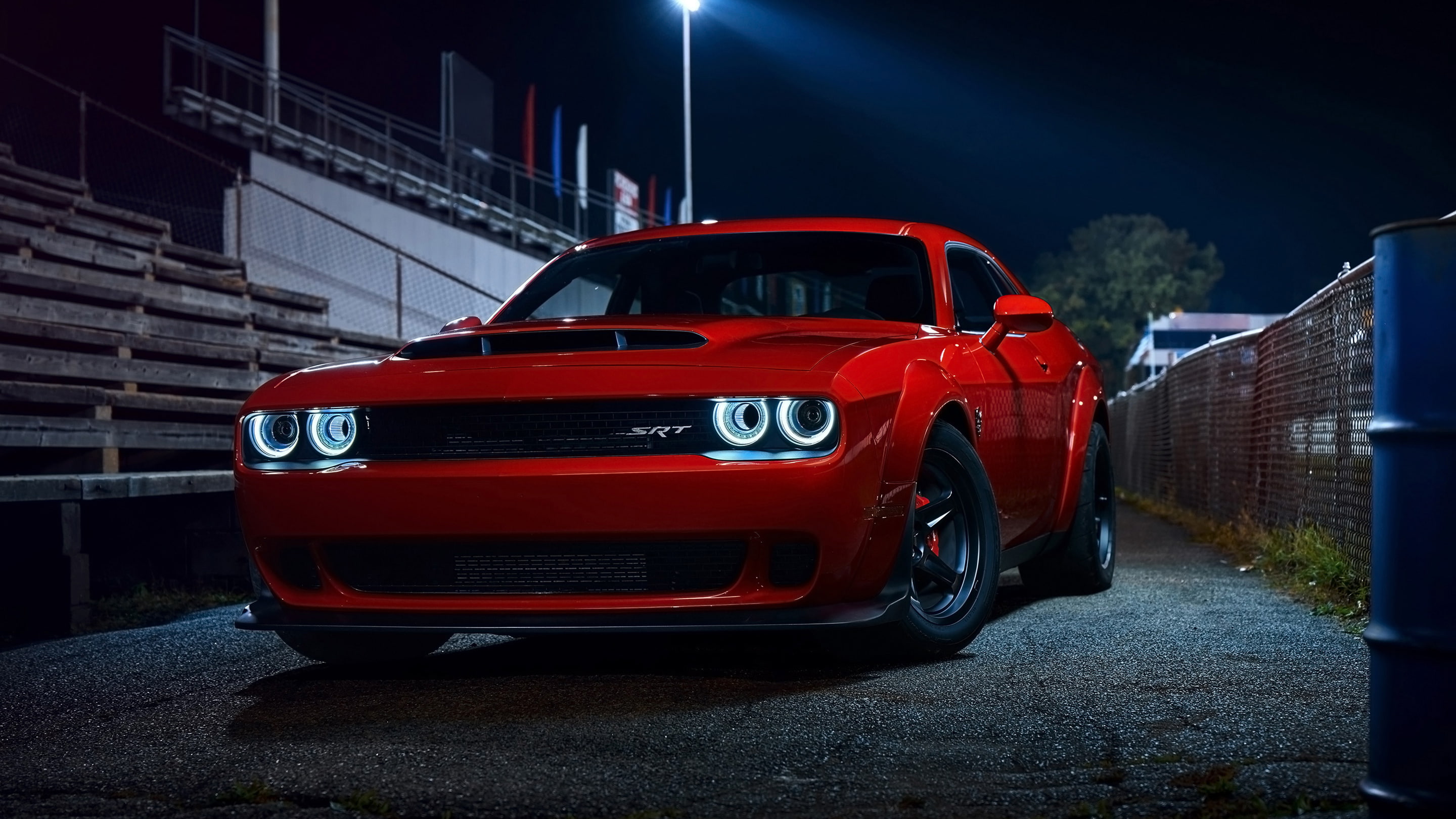 Demon, 2K, Challenger, 2018, Dodge, HD Wallpaper