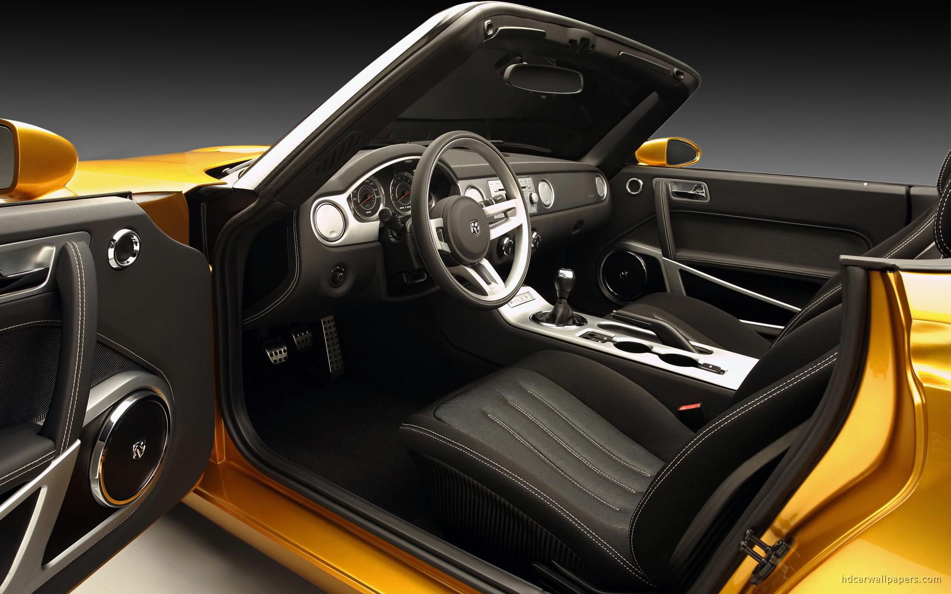 dodge, cars, interior, concept, 1080P, car, demon, HD Wallpaper