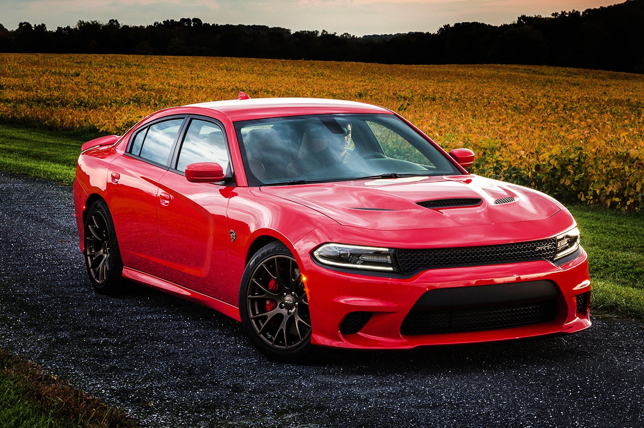 1080P, dodge charger hellcat, HD Wallpaper