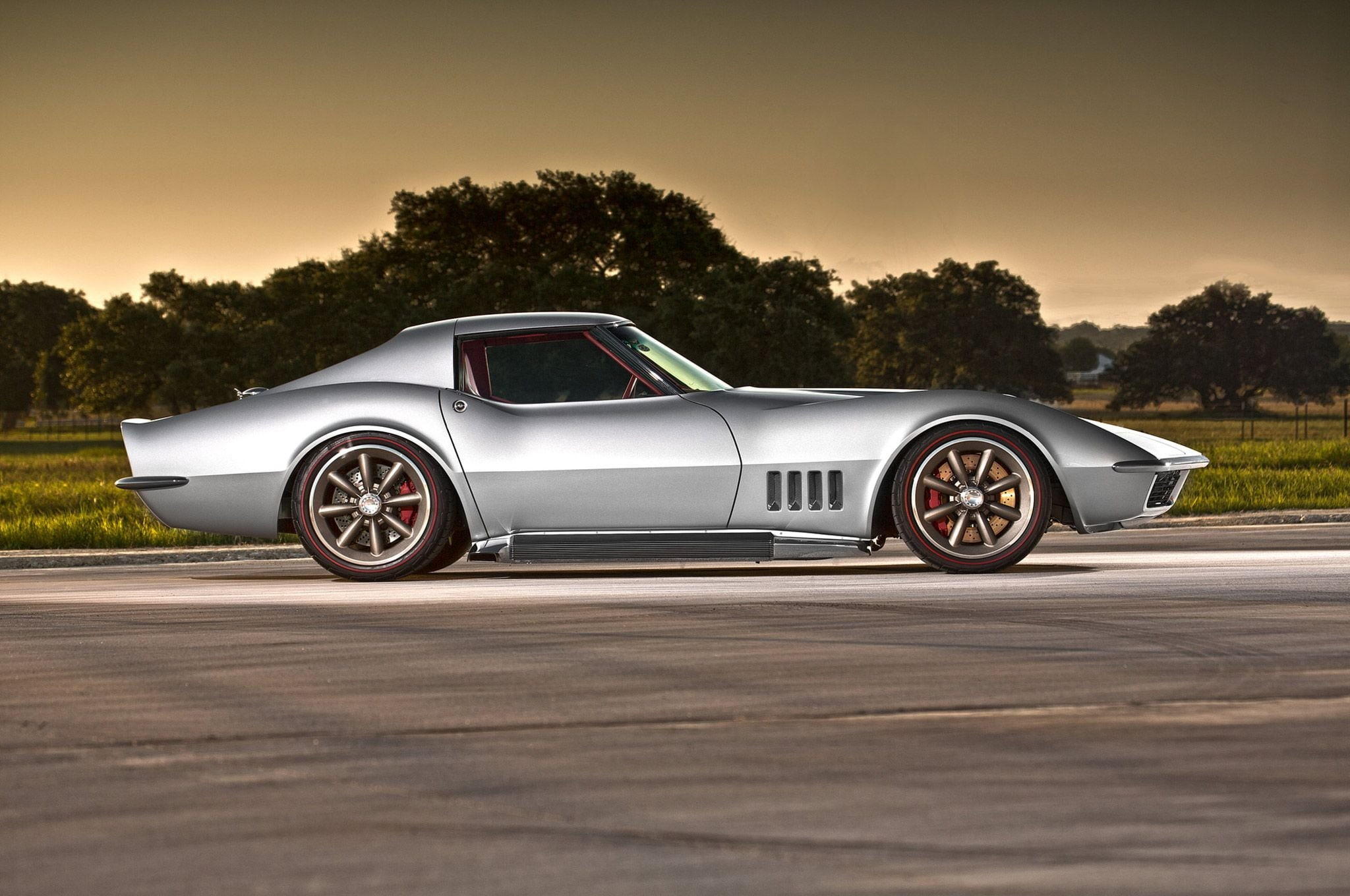 (c3), pro, coupe, corvette, touring, 1080P, chevy, 1968, chevrolet, HD Wallpaper