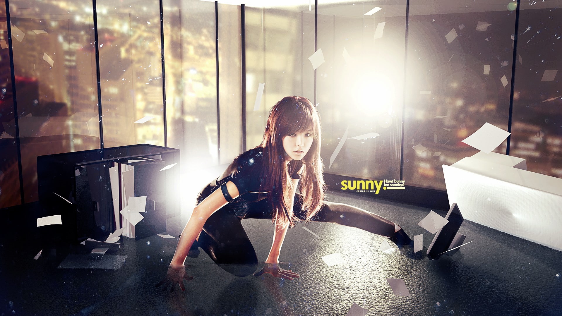 1080P, women  model  Girls Generation  Korean  Asian  Lee Soonkyu  K-pop, HD Wallpaper
