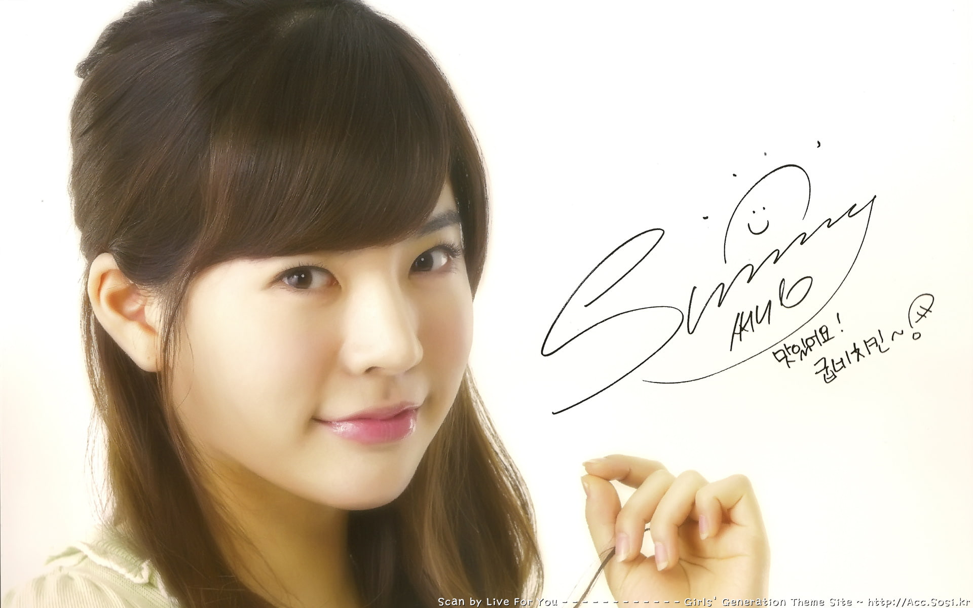 girls, women, 1080P, celebrity, signatures, kyu, lee, generation, snsd, HD Wallpaper