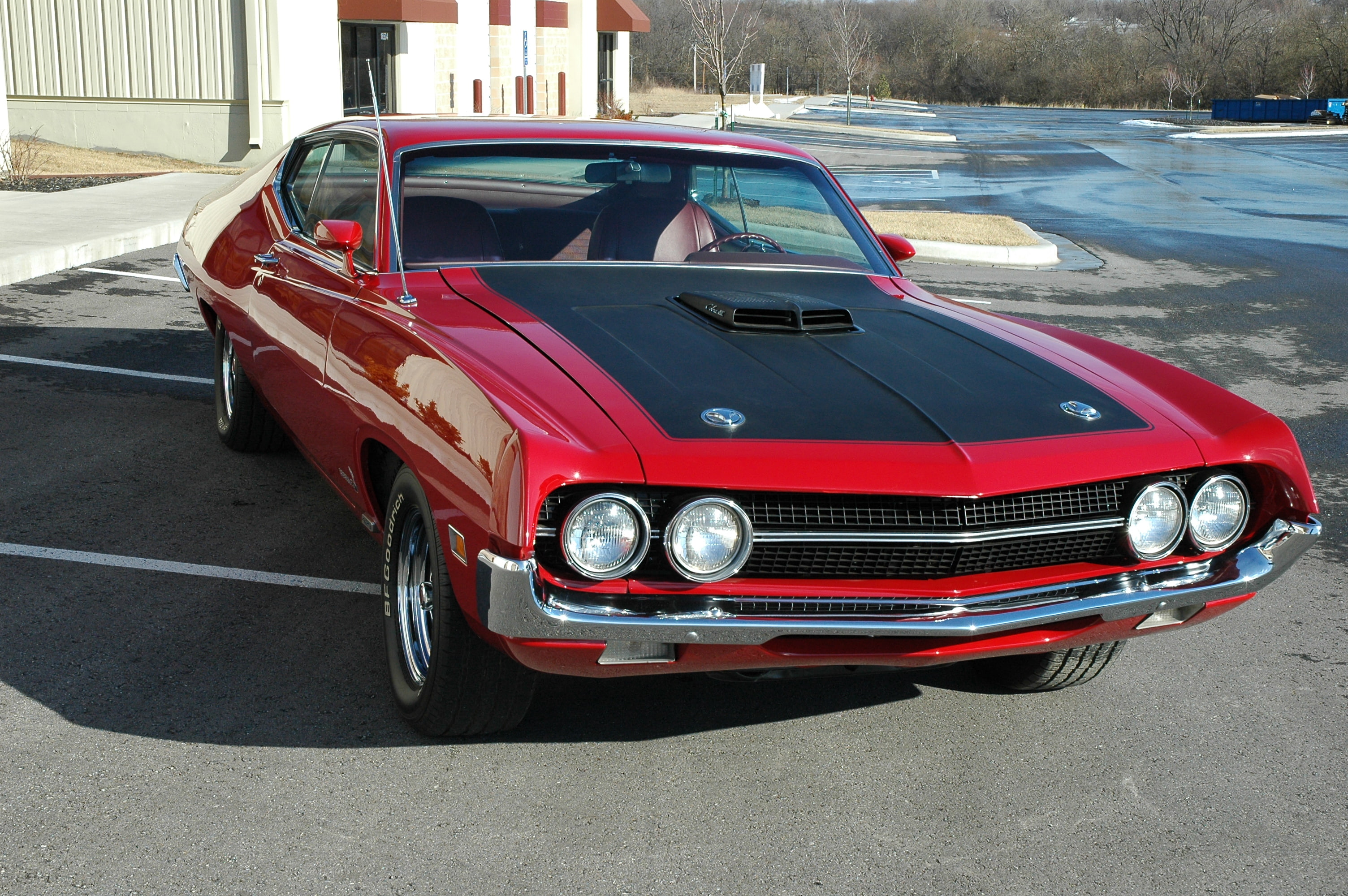 muscle, 2K, ford, 1970, classic, torino, HD Wallpaper