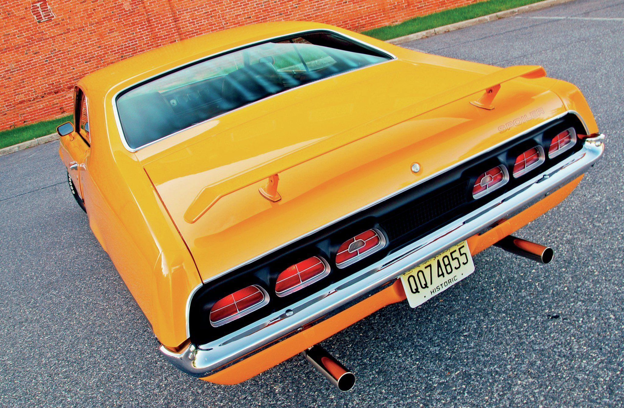 1080P, spoiler, muscle, classic, 1970, cyclone, mercury, HD Wallpaper