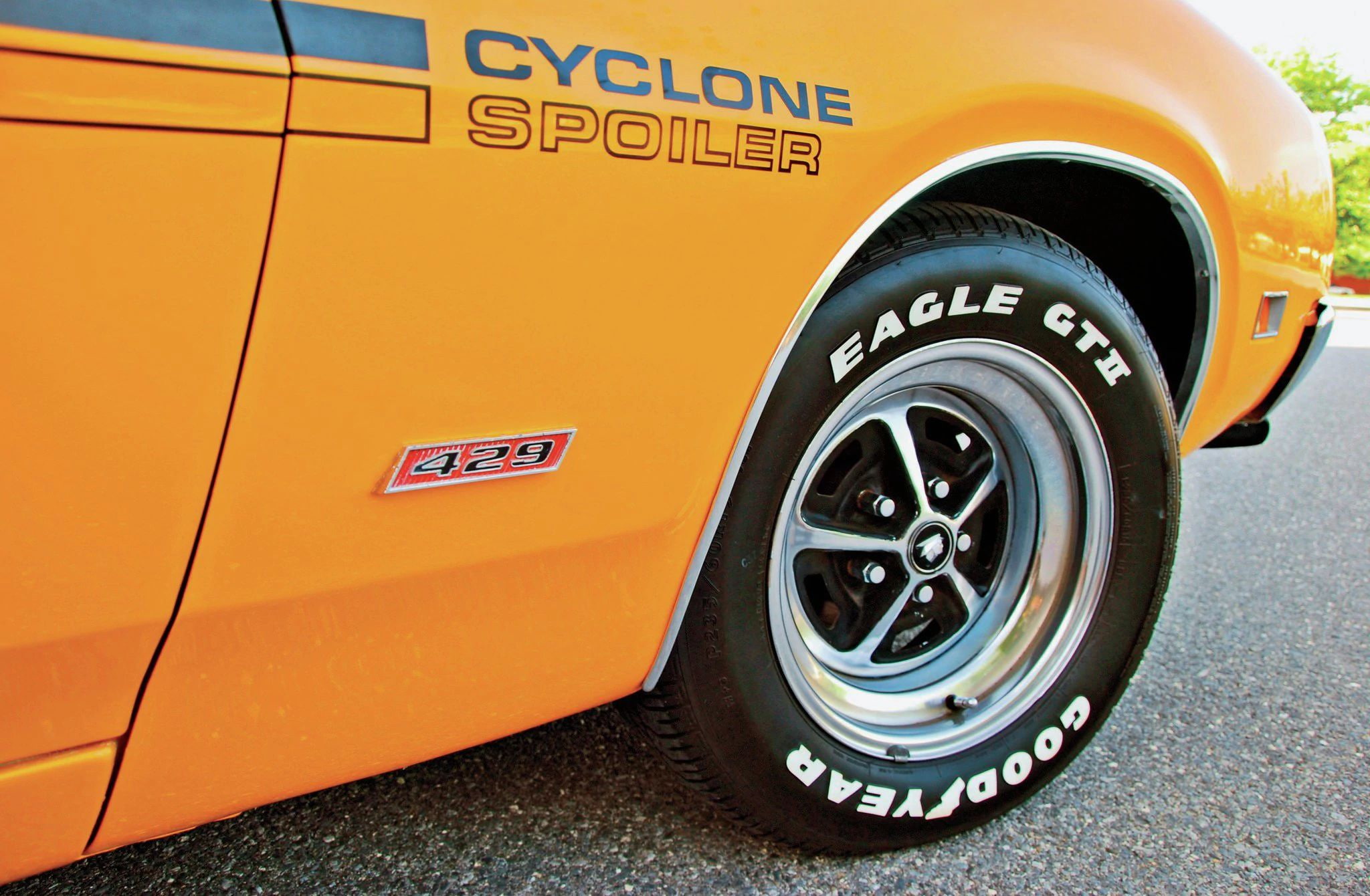 1970, cyclone, muscle, spoiler, classic, 1080P, mercury, HD Wallpaper