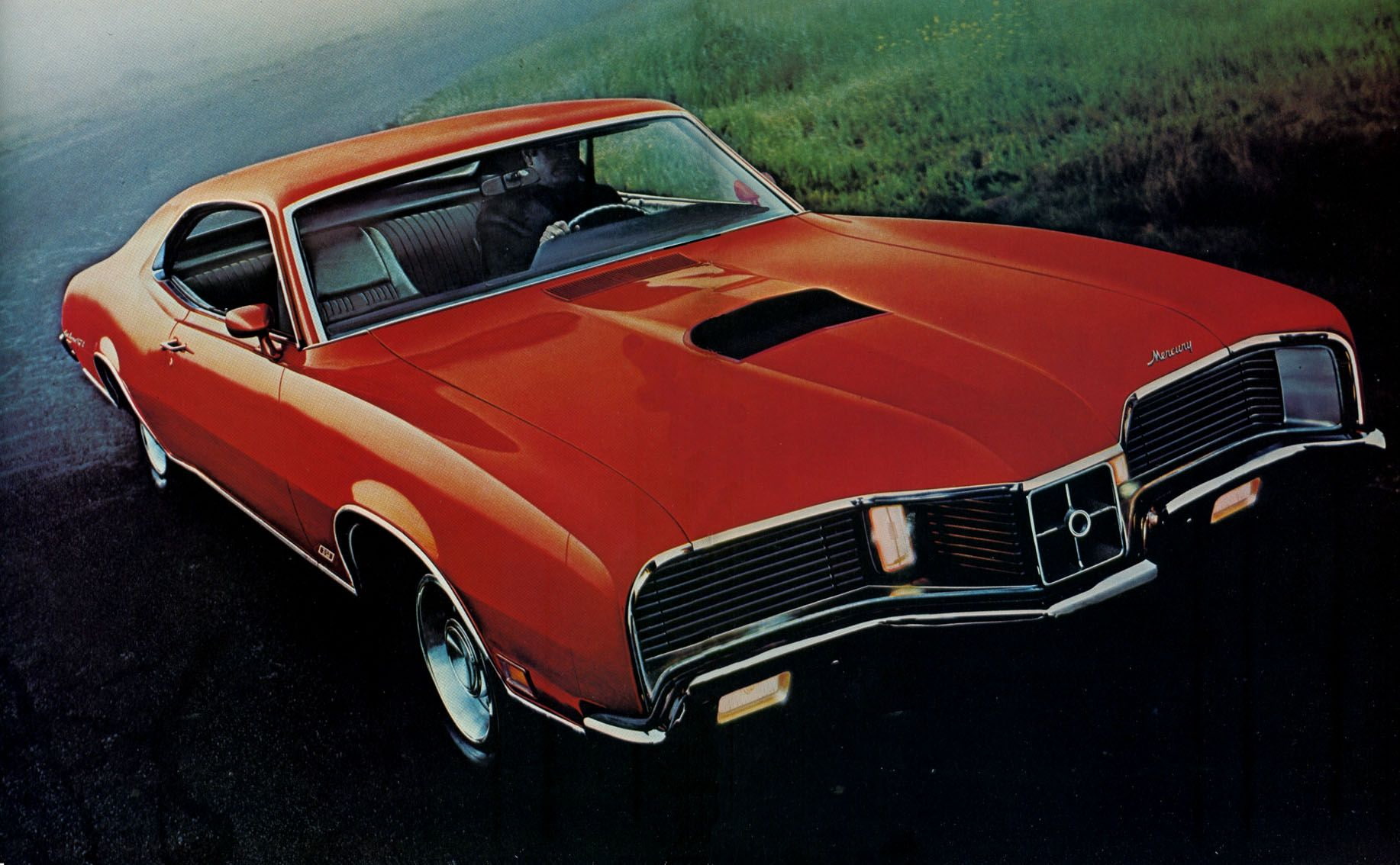 1970, classic, spoiler, muscle, mercury, cyclone, 720P, HD Wallpaper