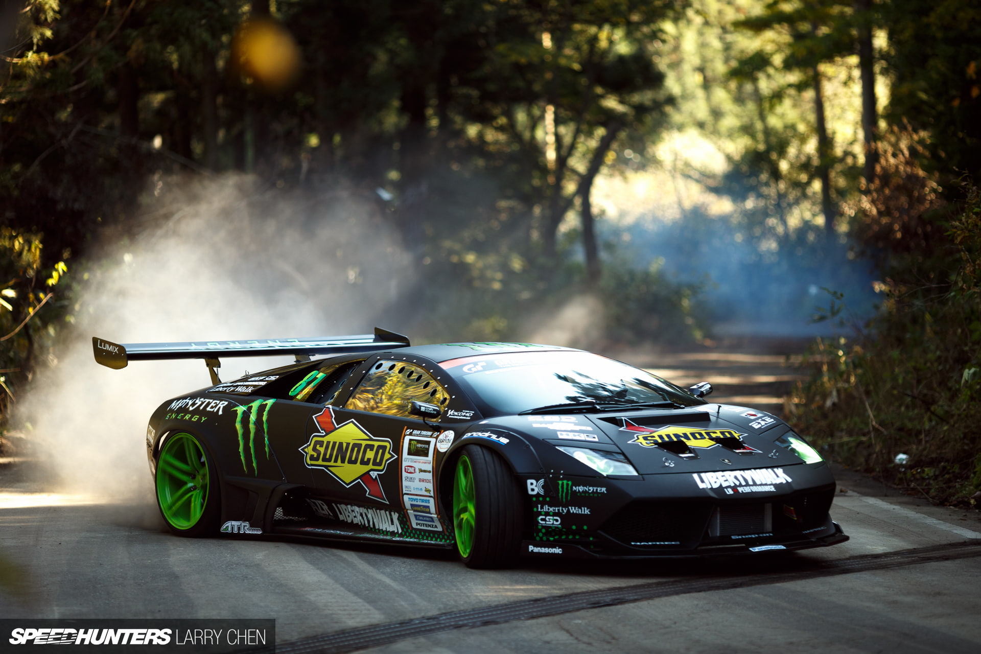 day, professional sport, road, competitive Sport, land Vehicle, adrenaline, motion, smoke, transportation, motor vehicle, extreme Sports, racecar, Liberty Walk, HD Wallpaper