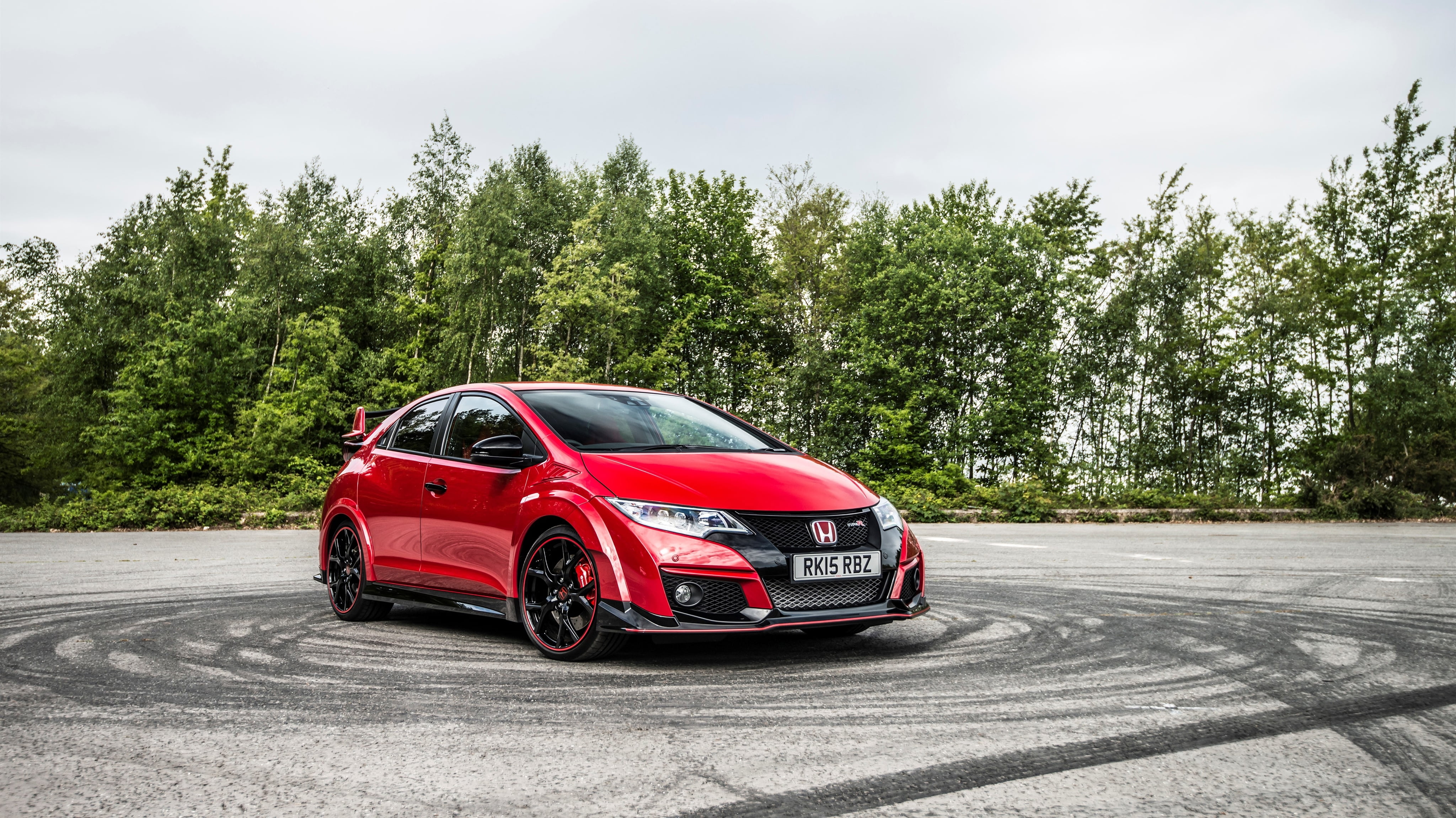 motorsport, on the move, luxury, wheel, speed, civic, red, machinery, car, transportation, side View, sports Race, shiny, new, outdoors, headlight, racecar, HD Wallpaper