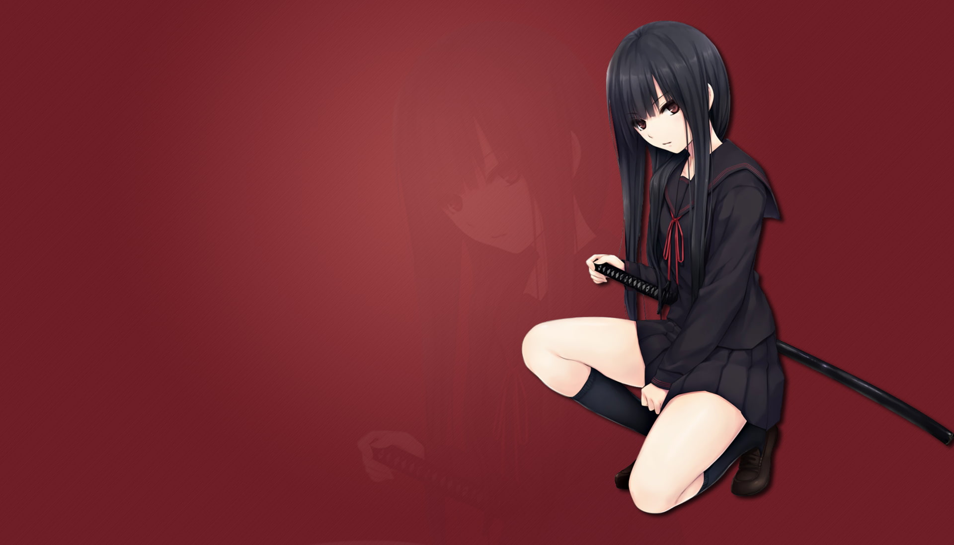 anime, 1080P, Akame ga Kill!, Akame, HD Wallpaper