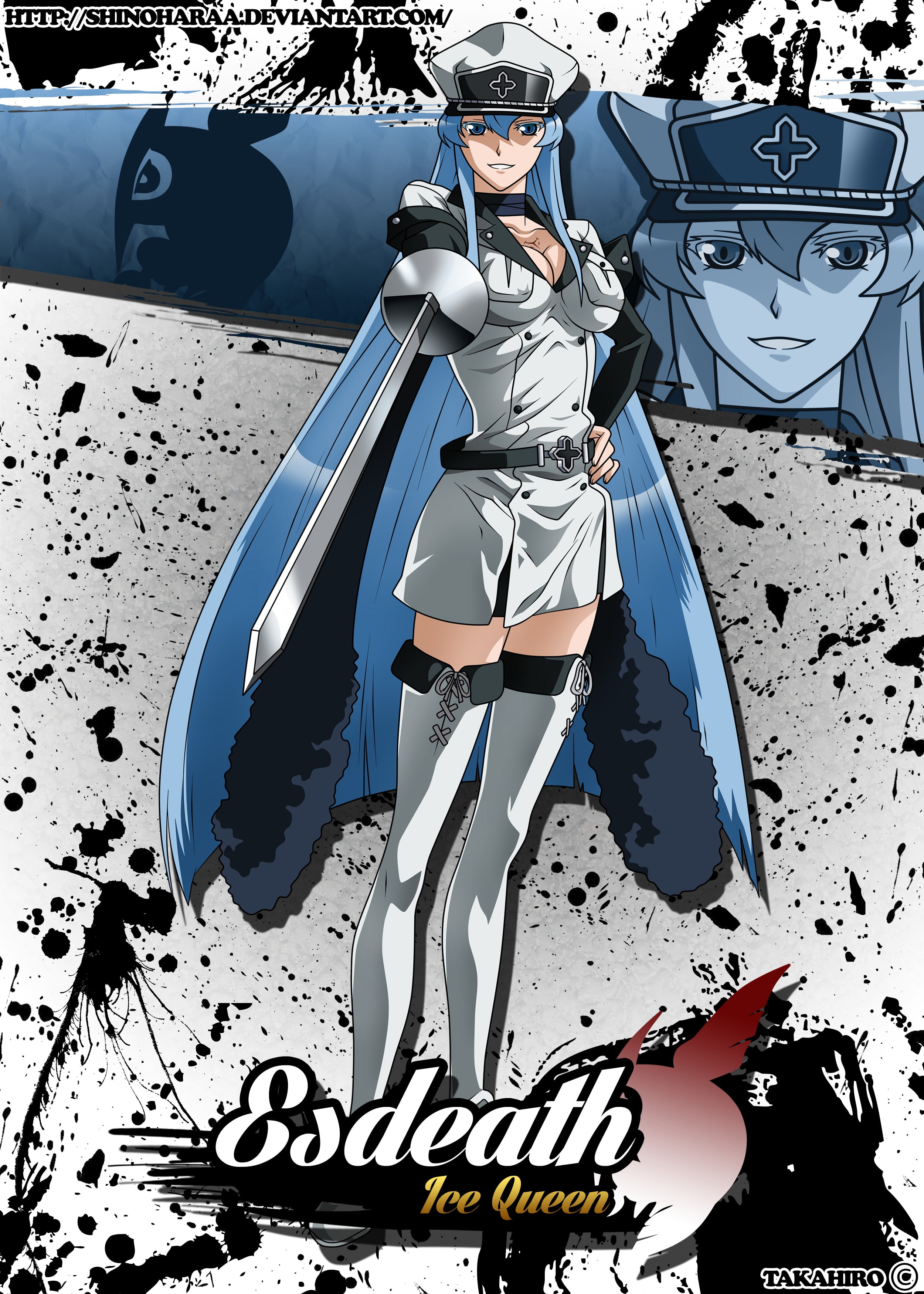 Akame Ga Kill!, Esdeath, 2K, Phone HD Wallpaper
