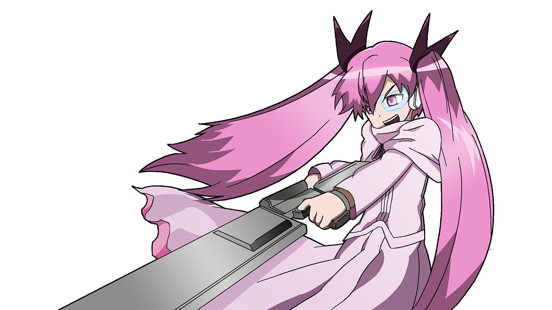 no people, representation, studio shot, copy space, purple, indoors, creativity, cut out, pink color, nature, art and craft, 1080P, one animal, akame ga kill mine akame ga kill, HD Wallpaper