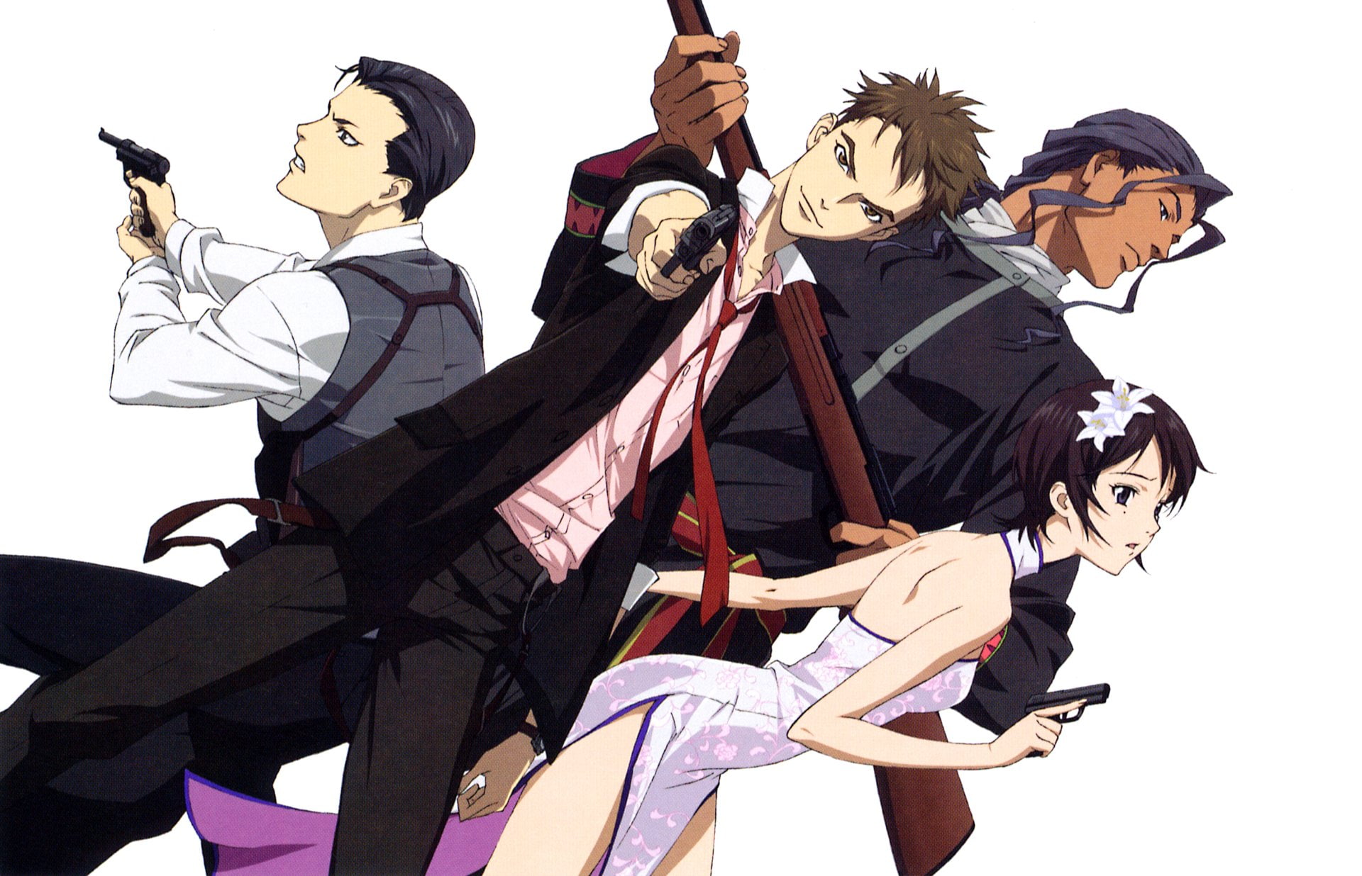 Anime, Senkou No Night Raid, 1080P, HD Wallpaper