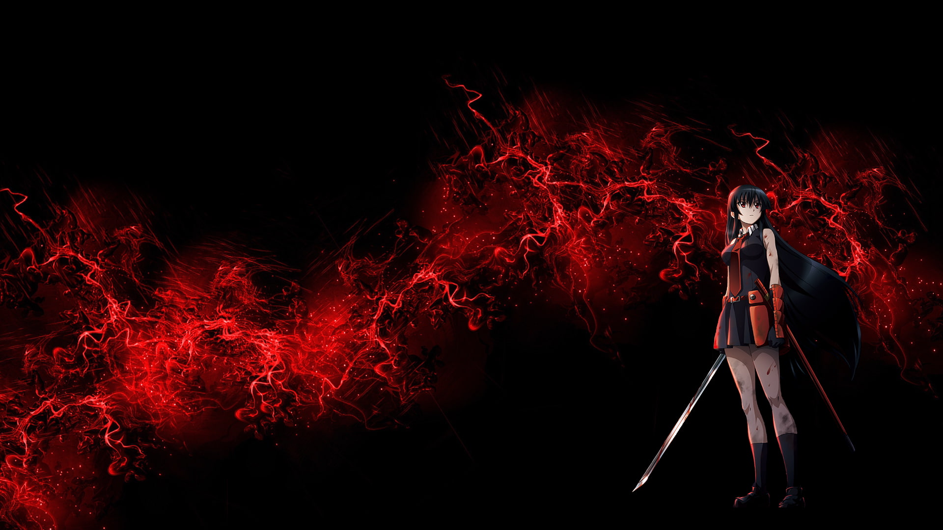 anime, anime girls, 1080P, Akame ga Kill!, HD Wallpaper