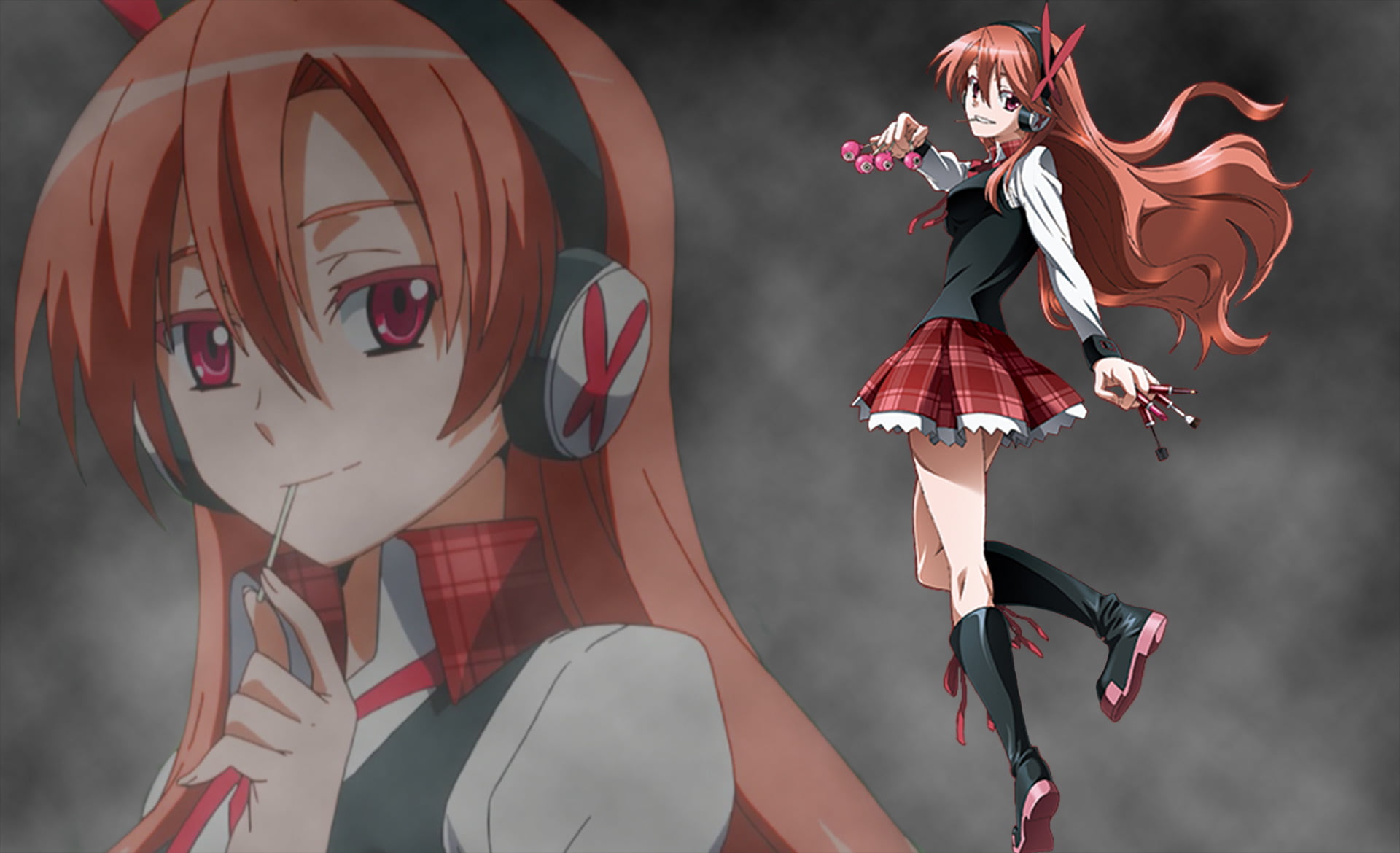 festival, art and craft, day, arts culture and entertainment, representation, human representation, red, celebration, outdoors, creativity, Anime, Akame ga Kill!, HD Wallpaper