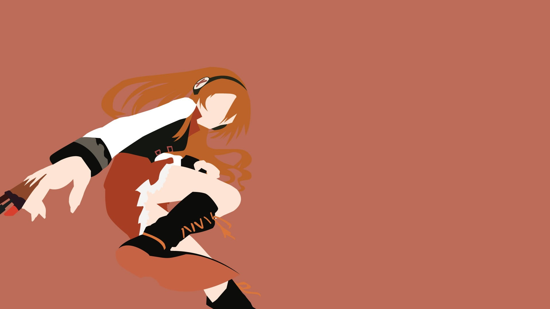 adult, teenager, studio shot, 1080P, mammal, digital, leisure activity, two people, woman, haired, Chelsea, side view, copy space, Akame ga Kill!, cut out, HD Wallpaper