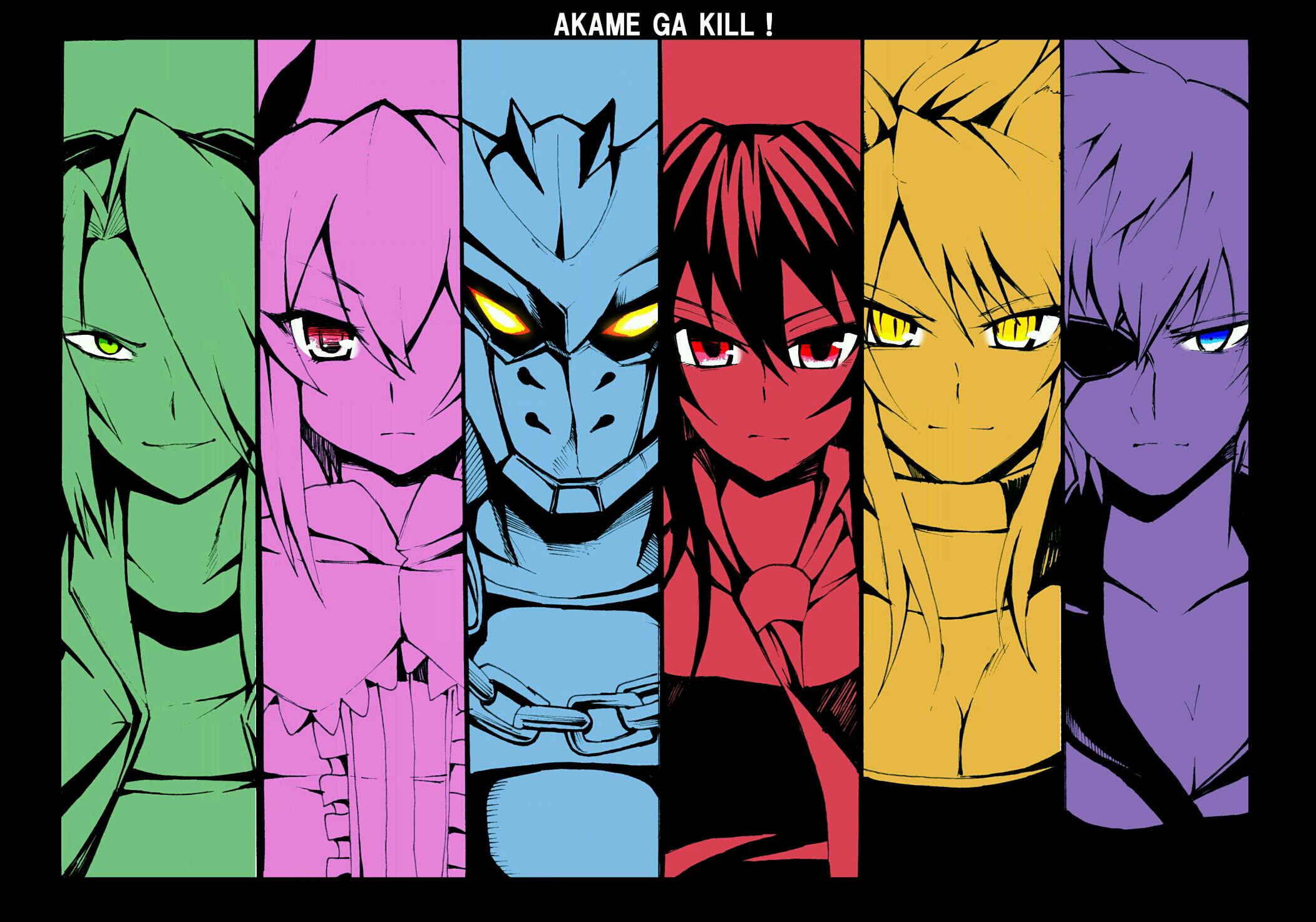 Leone, Bulat, Akame, Lubbock, Incursio, Najenda, Akame Ga Kill!, 1080P, Tatsumi, HD Wallpaper