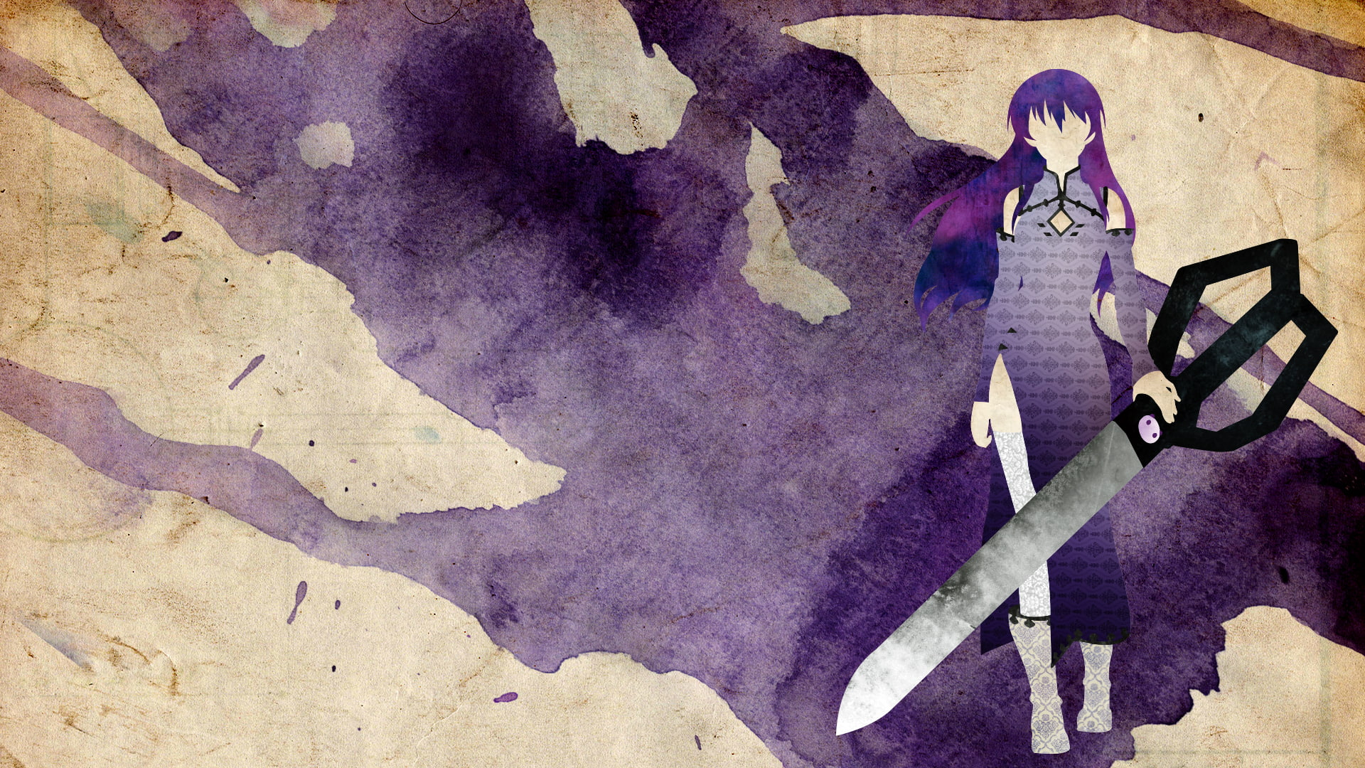 graffiti, focus on shadow, sunlight, purple, standing, nature, lifestyles, women, auto post production filter, Akame ga Kill!, day, men, city, high angle view, HD Wallpaper