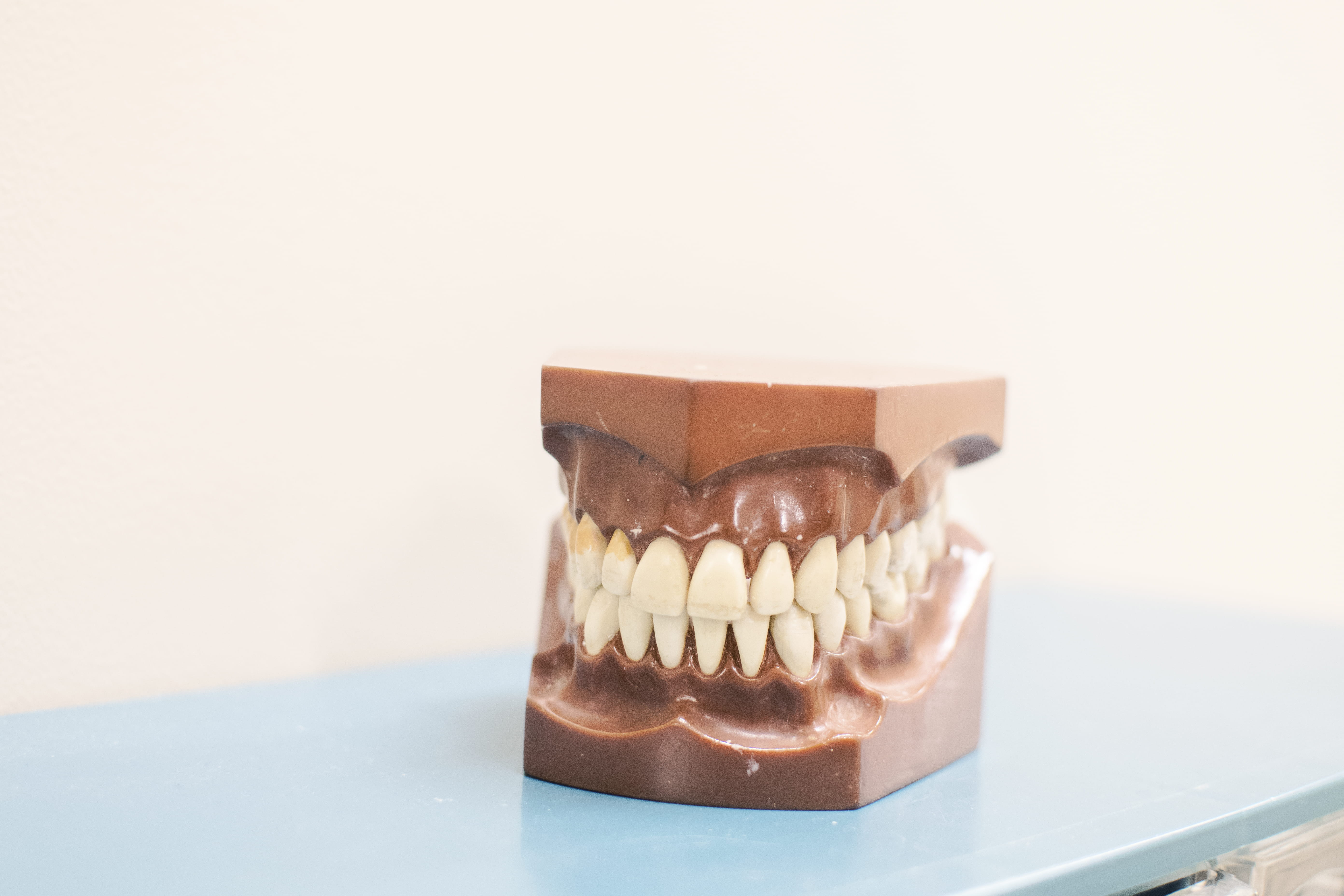 food, studio shot, fake, dentist, smile, medical, top, freshness, healthcare and medicine, food and drink, chocolate, shelf, fake teeth, confectionery, HD Wallpaper