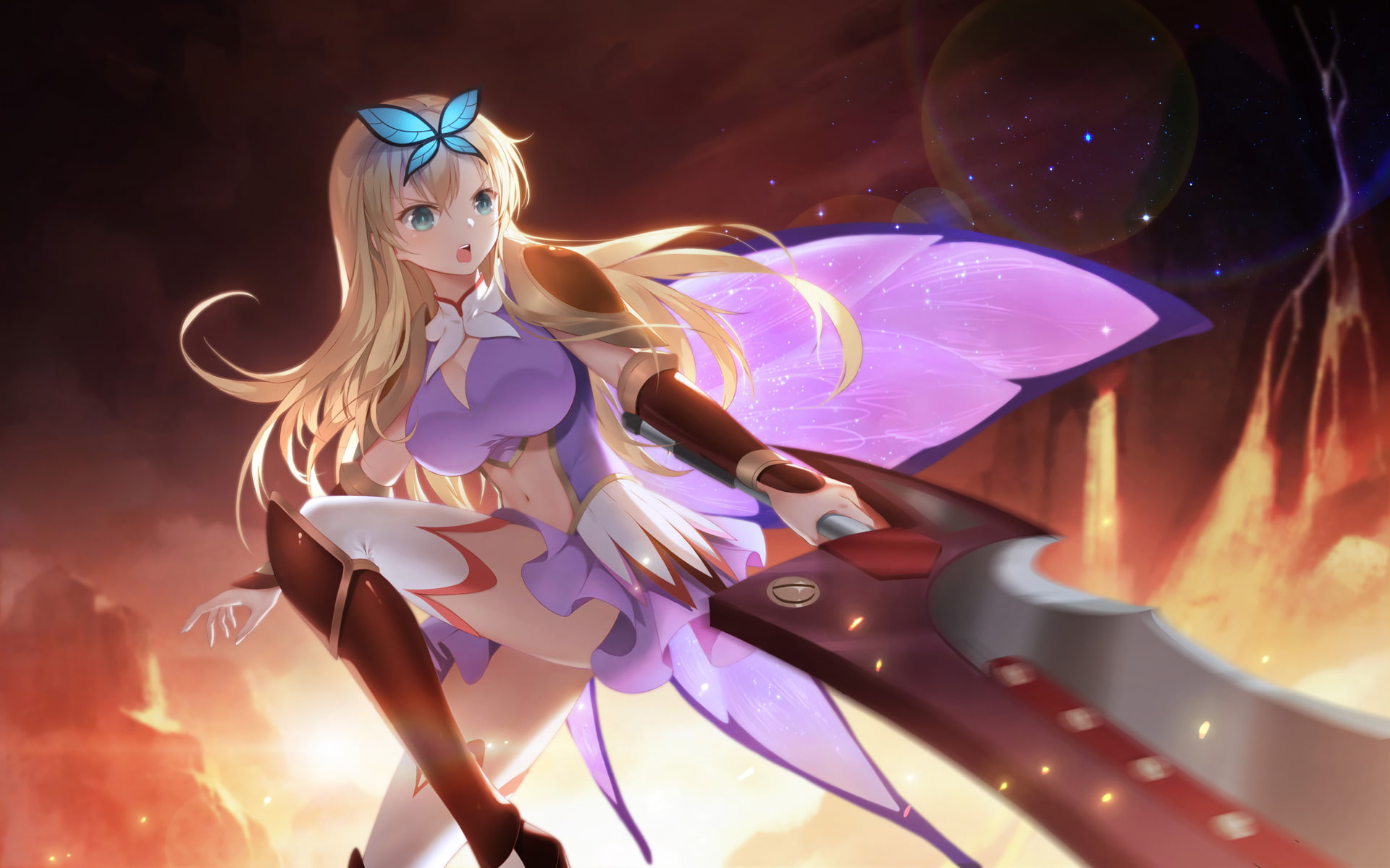 animal wildlife, night, motion, 1080P, long exposure, illuminated, representation, outdoors, art and craft, event, glowing, Sena Kashiwazaki, human representation, HD Wallpaper