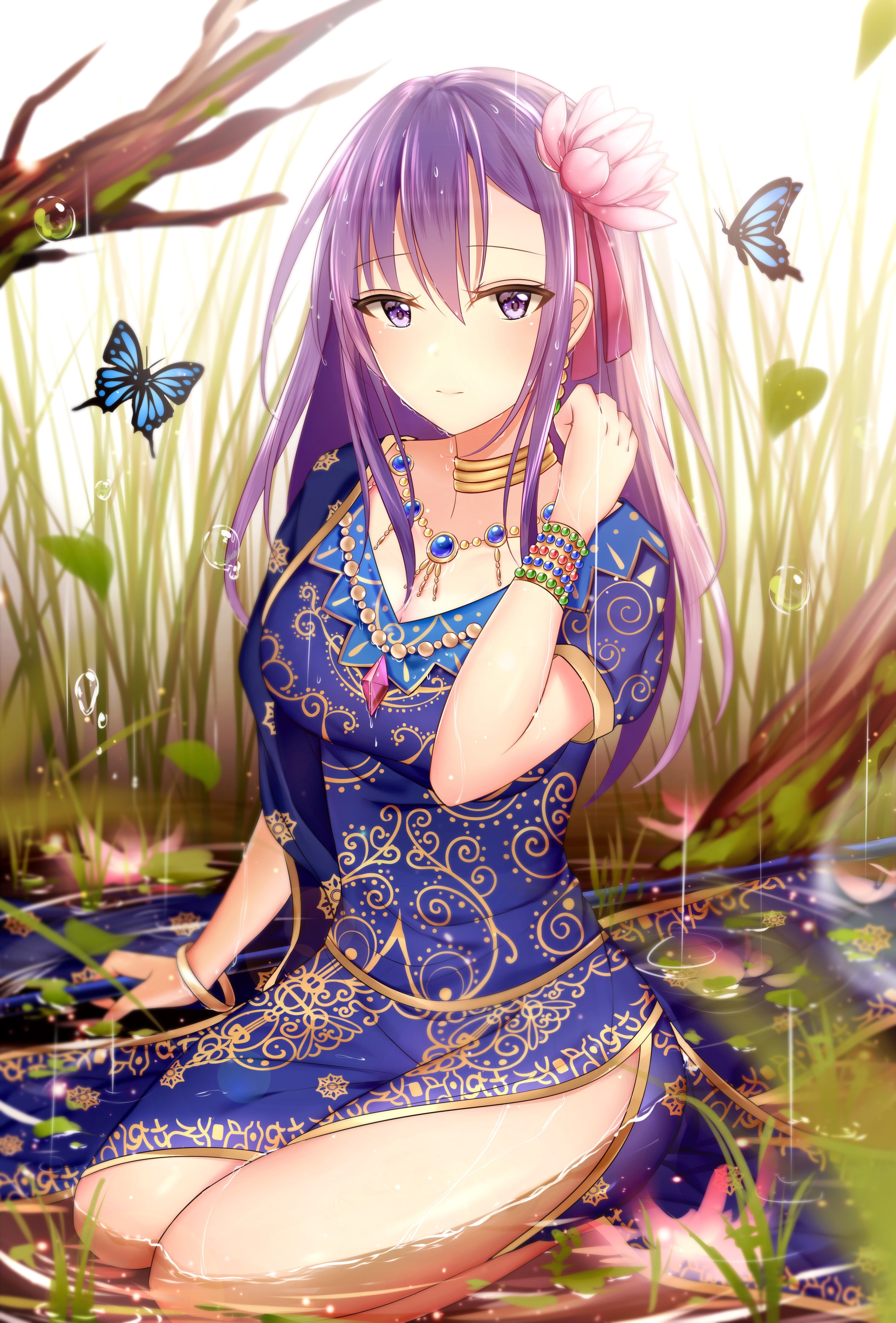 4K, junpaku karen, Fate/Grand Order, Phone HD Wallpaper