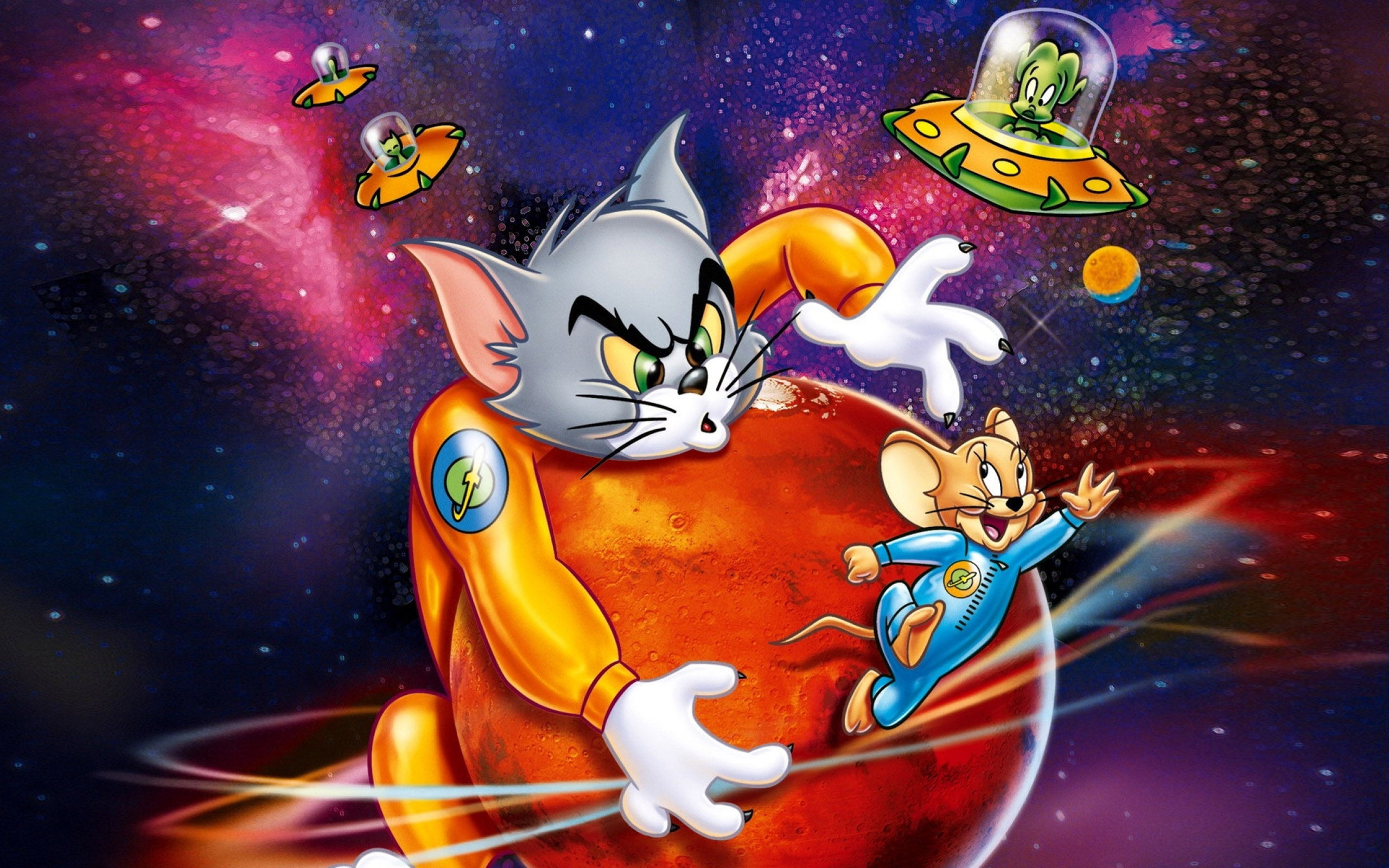 jerry, desktop, hd, blast, tom, 2K, mars, HD Wallpaper