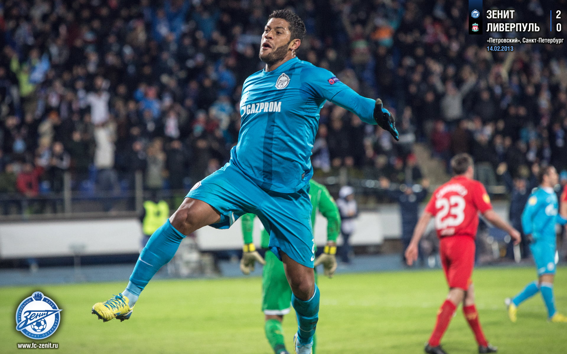success, muscular Build, blue, uniform, Zenit, sports Clothing, 1080P, group of people, kicking, match - sport, focus on foreground, team Sport, outdoors, HD Wallpaper