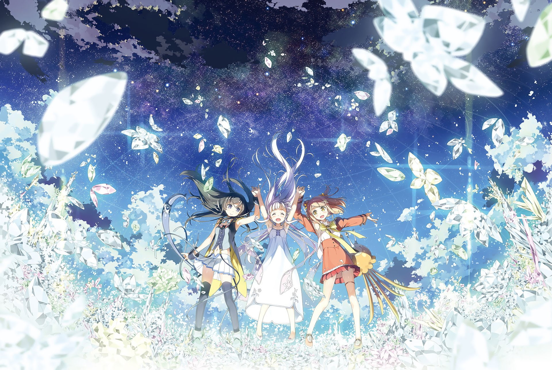 1080P, Garakowa: Restore the World, Anime, HD Wallpaper