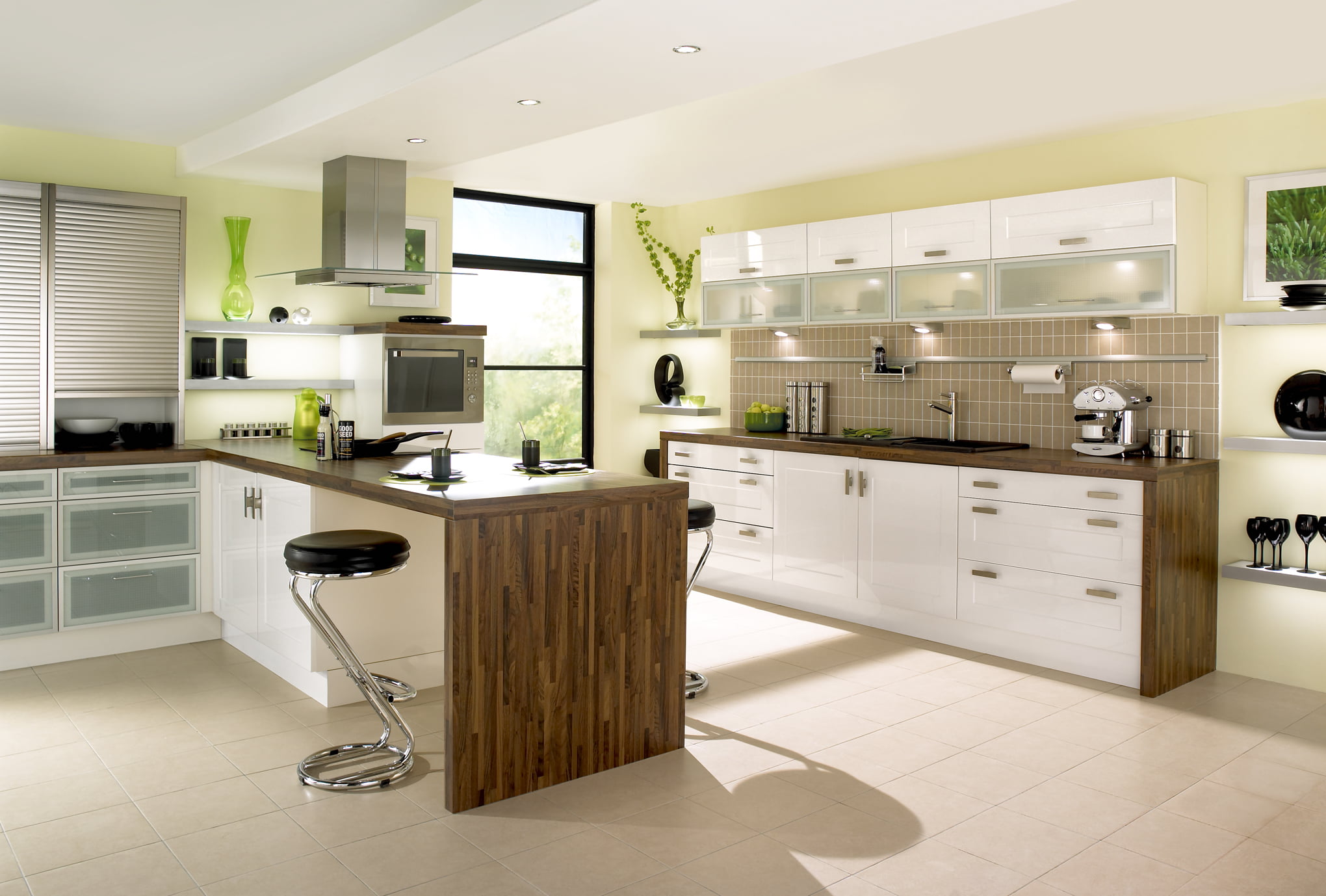architecture, 1080P, style, stool, decor, home Showcase Interior, steel, oven, residential Building, black, home Ownership, architecture And Buildings, HD Wallpaper