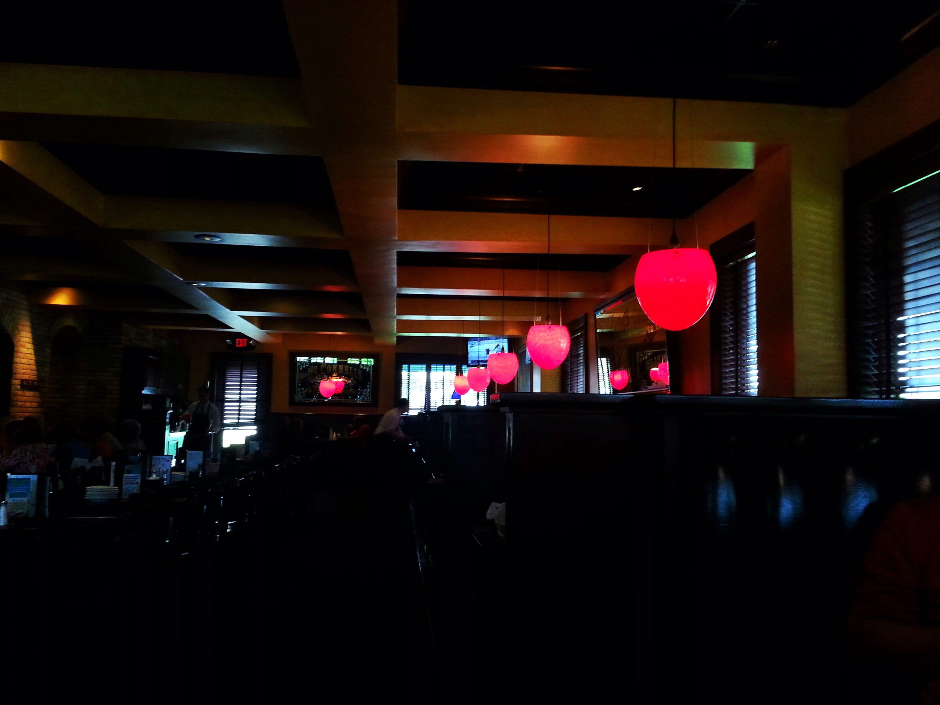 restaurant, lighting equipment, nightlife, electric lamp, shadow, illuminated, light, incidental people, real people, business, Dine, nightclub, night, HD Wallpaper