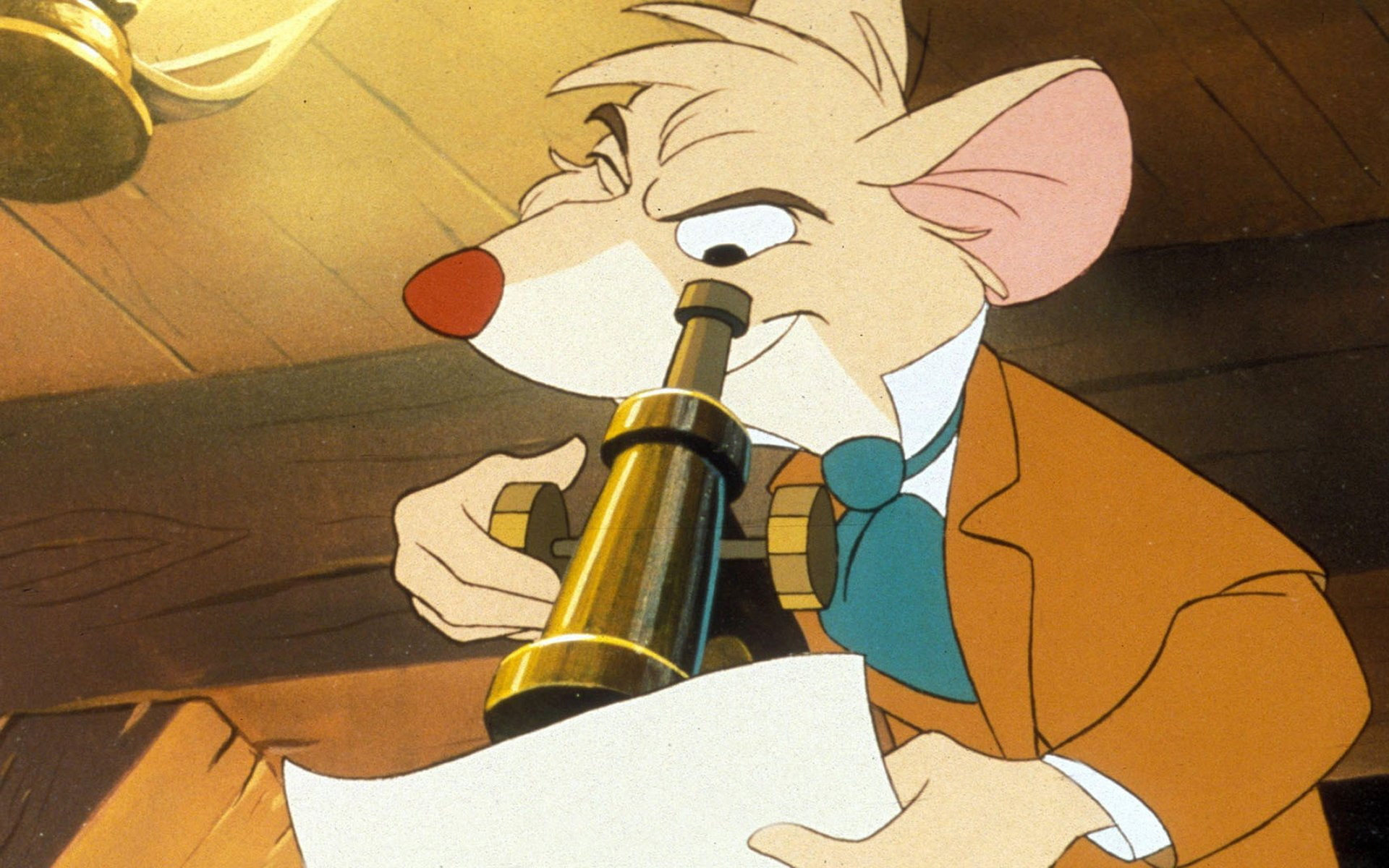 Basil of Baker Street, 1080P, The Great Mouse Detective, Movie, HD Wallpaper