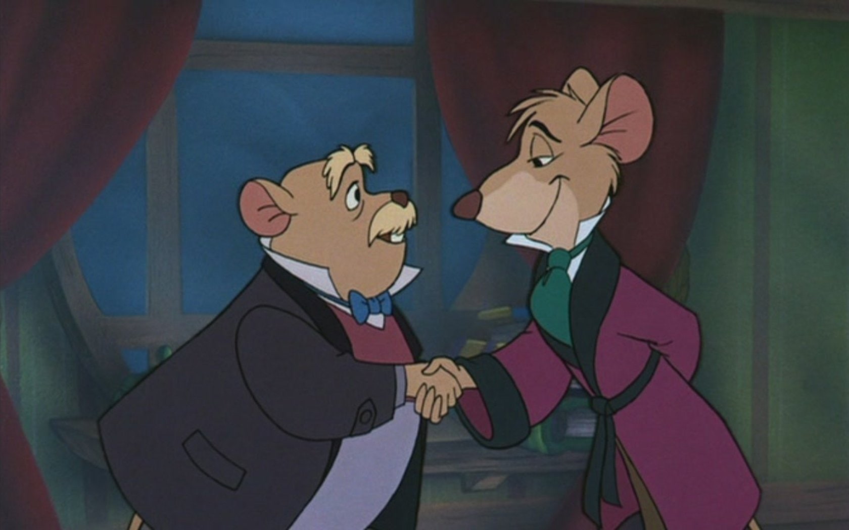 Basil of Baker Street, Movie, The Great Mouse Detective, Dr. David Q. Dawson, 720P, HD Wallpaper