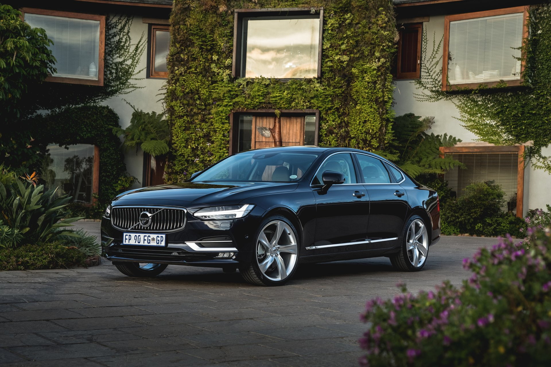 1080P, Luxury Car, Volvo S90, Black Car, Vehicle, Car, Volvo, HD Wallpaper