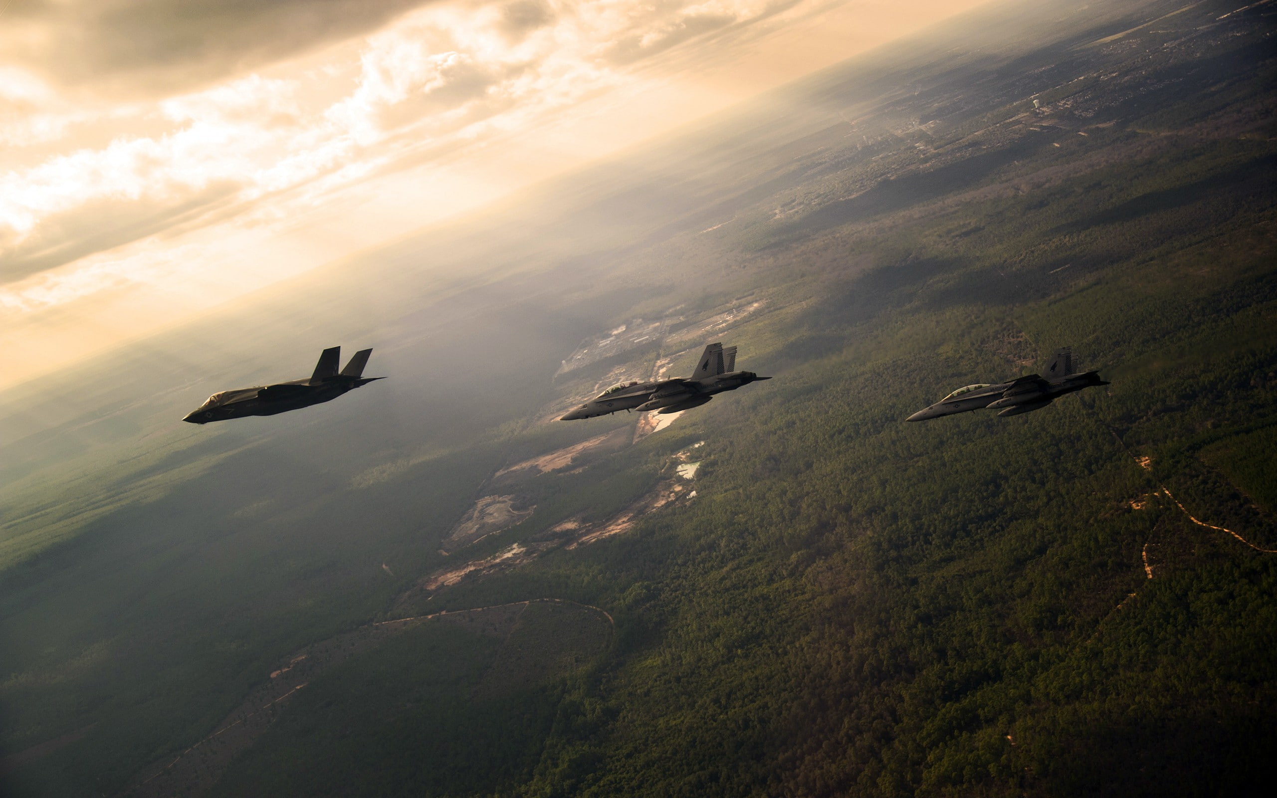 lightning, anime, martin, Jet Fighter, mcdonnell douglas f, jet, fighter, f, tail, 2560x1600 px, mcdonnell, aircraft, douglas, 2K, fairy, ii, art, 18 hornet, HD Wallpaper