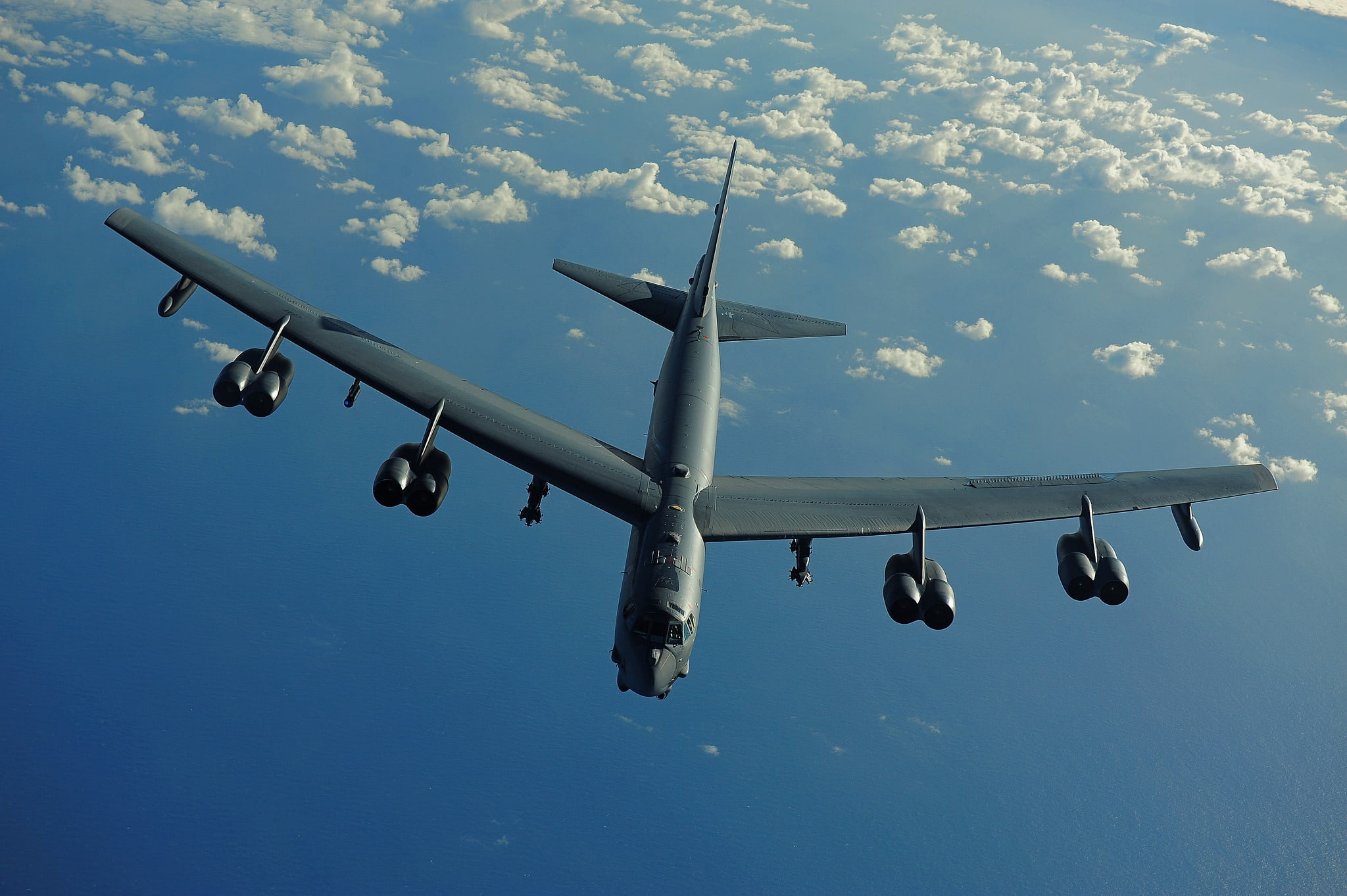 1080P, B-52, Boeing, bomber, strategic, STRATO fortress, heavy, HD Wallpaper