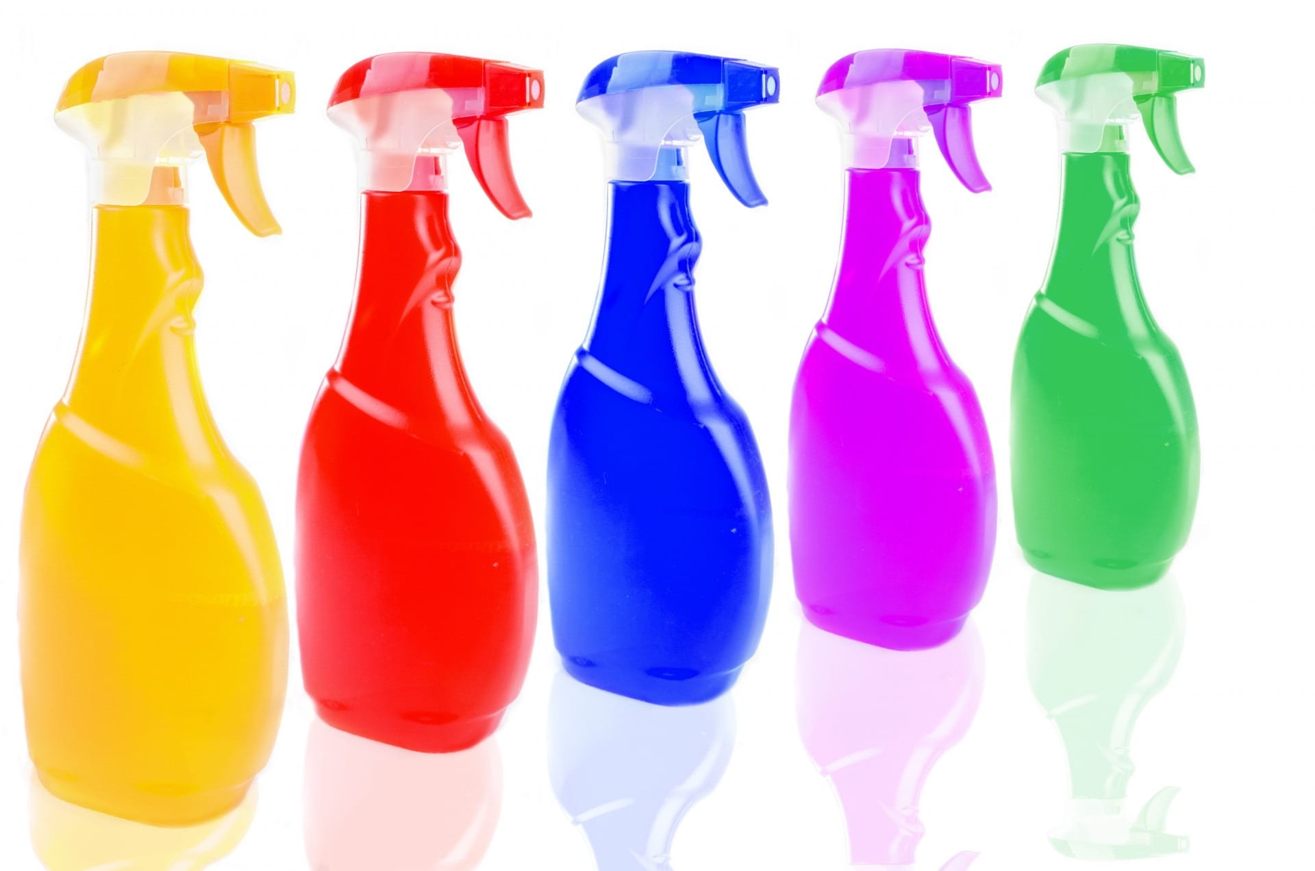 variation, disinfect, chemical, label, liquid, in a row, sprayer, squirt, disinfecting, blank, cut out, cleaning, vibrant color, bottle, dirty, spray, supply, HD Wallpaper
