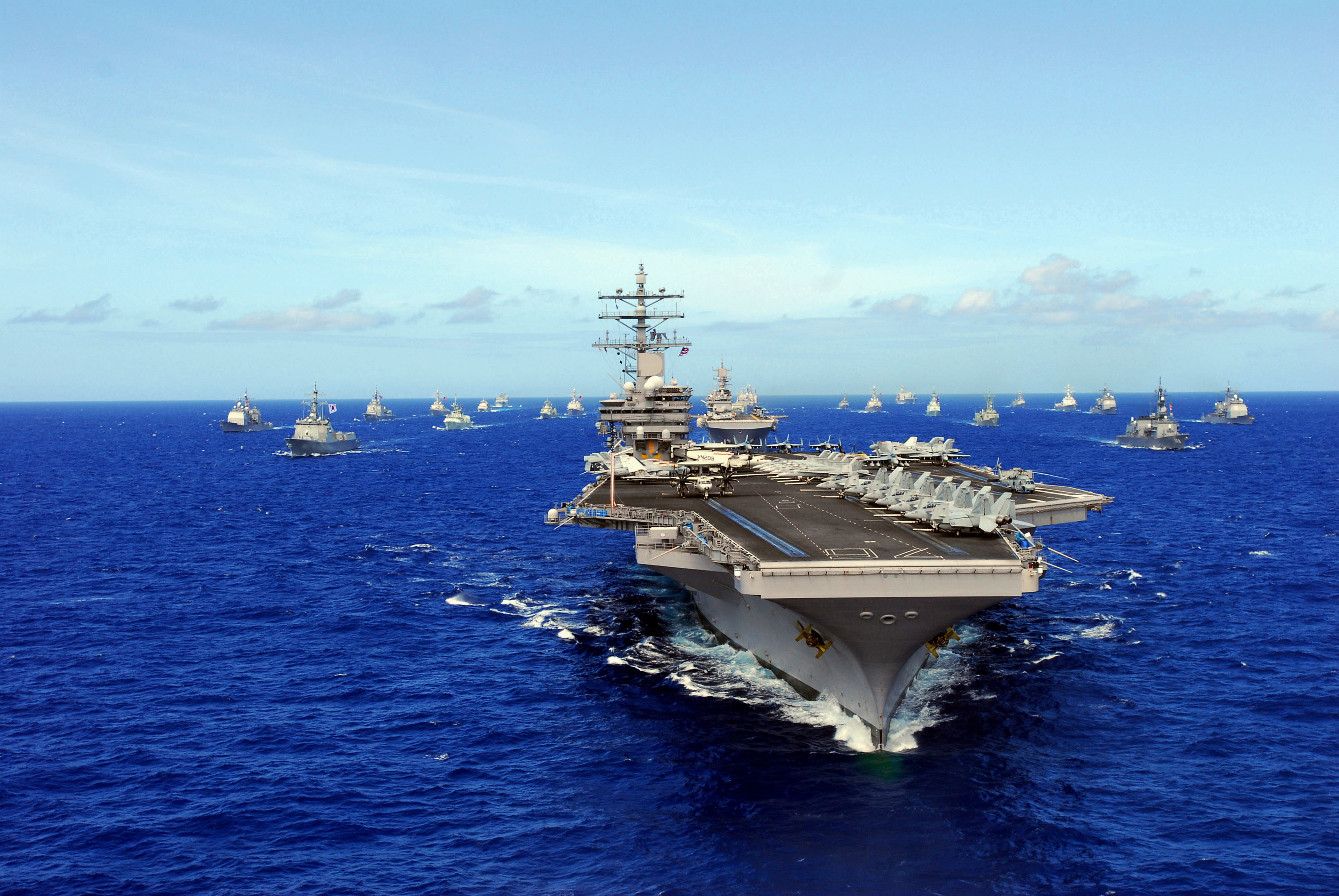 military, navy, uss, cvn 76, reagan, 2K, ronald, aircraft, carrier, HD Wallpaper