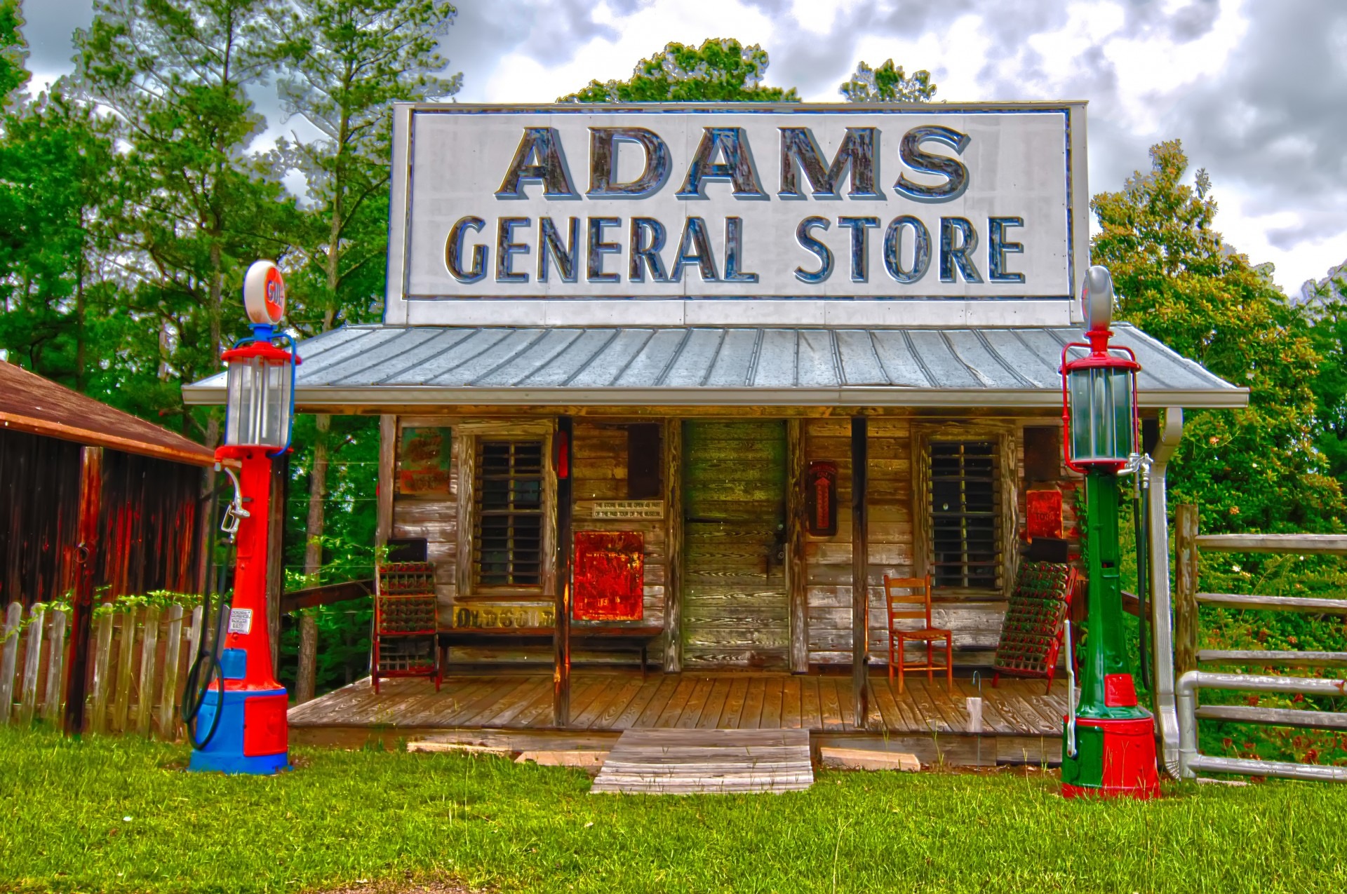 day, western script, vintage, hackberry, american, no people, pump, adams general store, wood - material, old, alabama, 1080P, classic, sign, southwest, HD Wallpaper