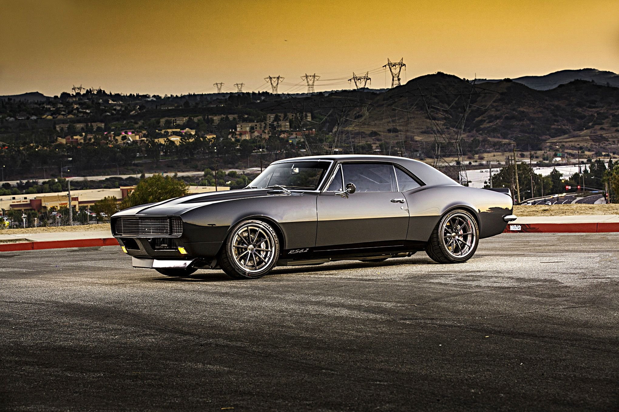 (rs), 1080P, modified, 1967, cars, camaro, chevrolet, HD Wallpaper