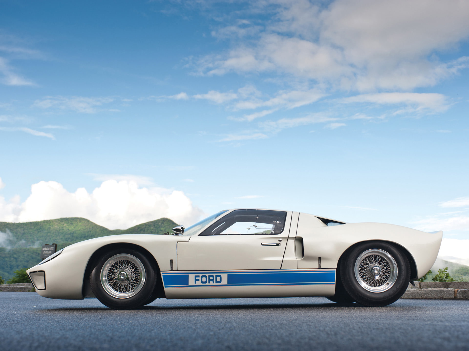 g t, supercar, 1966, classic, gt40, muscle, ford, 1080P, HD Wallpaper