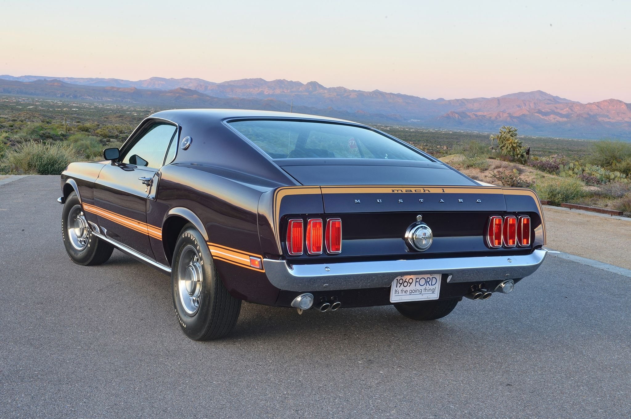 ford, usa, old, mach-1, classic, mustang, original, 1080P, 1969, muscle, HD Wallpaper