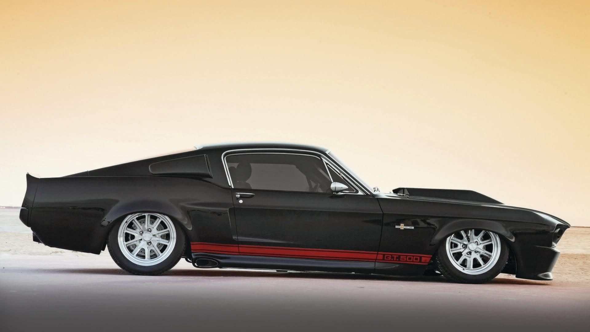 mustang, fastback, 1080P, ford, musclecar, cars, HD Wallpaper