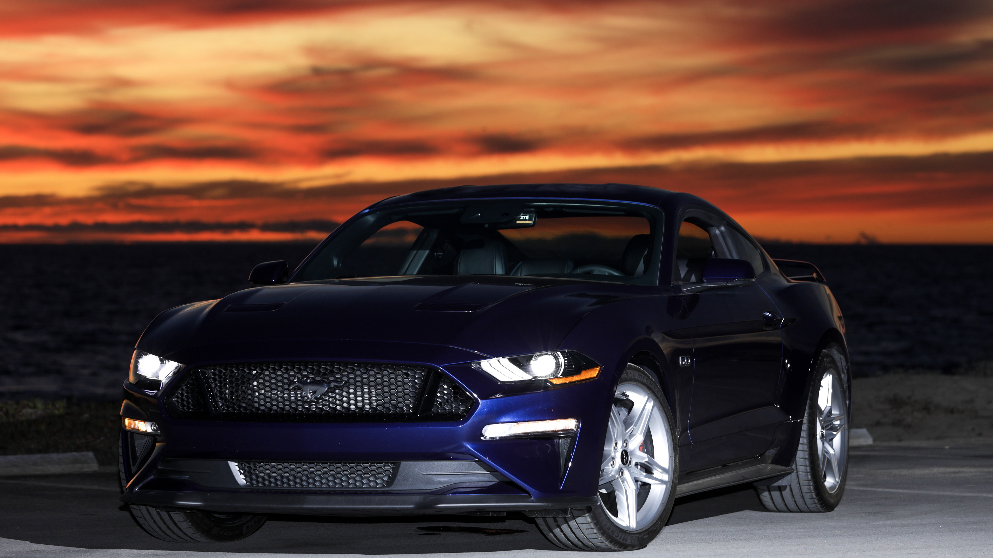2018, 4K, Ford Mustang GT Fastback, 4K, HD Wallpaper