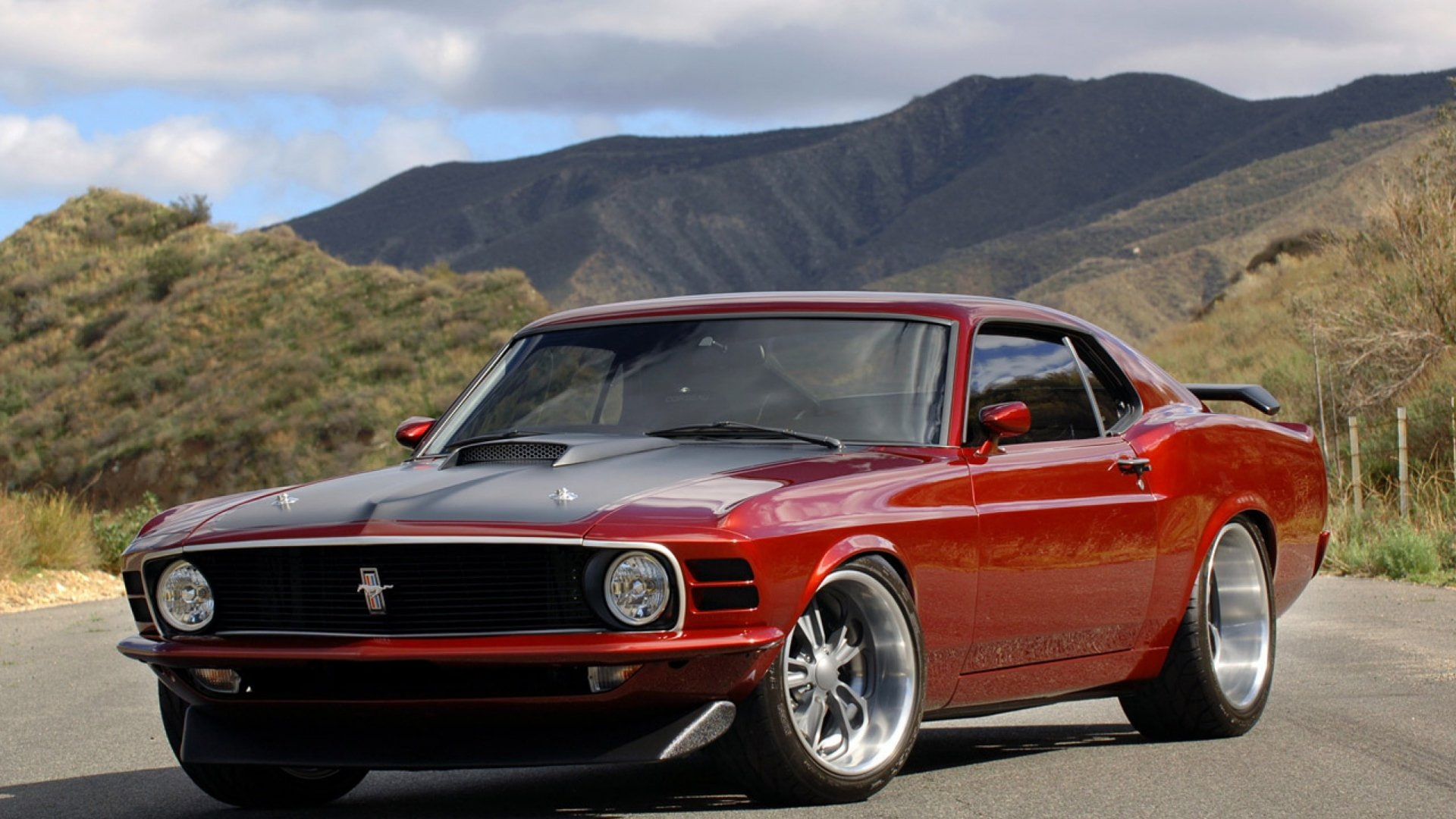 hot, ford, rod, fastback, rods, muscle, 1970, classic, 1080P, mustang, HD Wallpaper